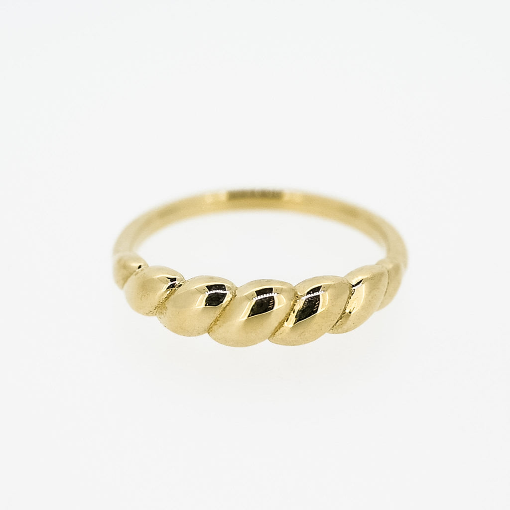 Rope Croissant Ring