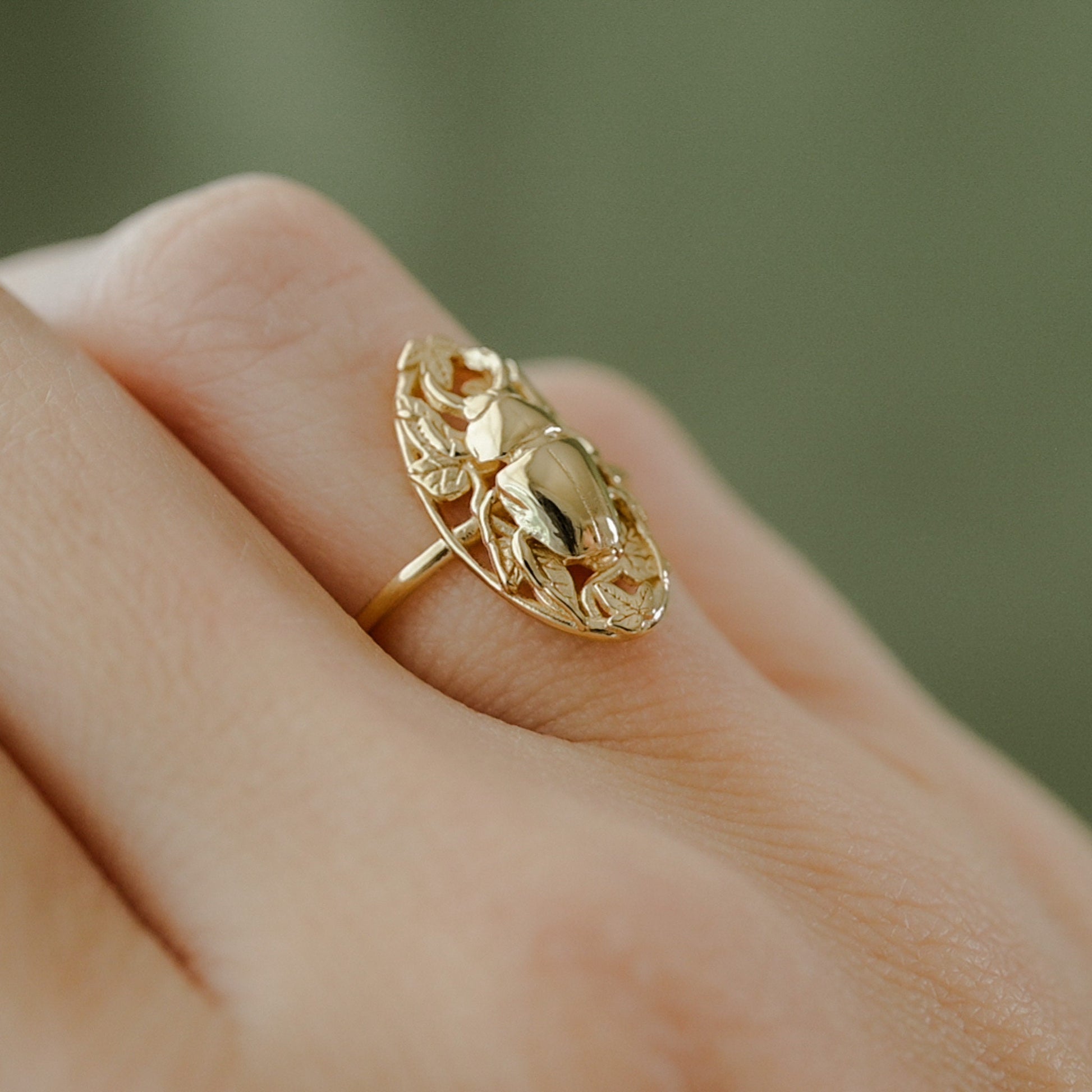 Stag Beetle Ring