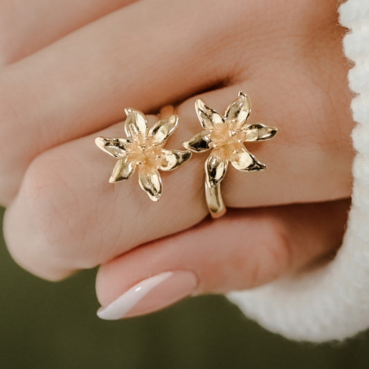 Lily Flower Ring