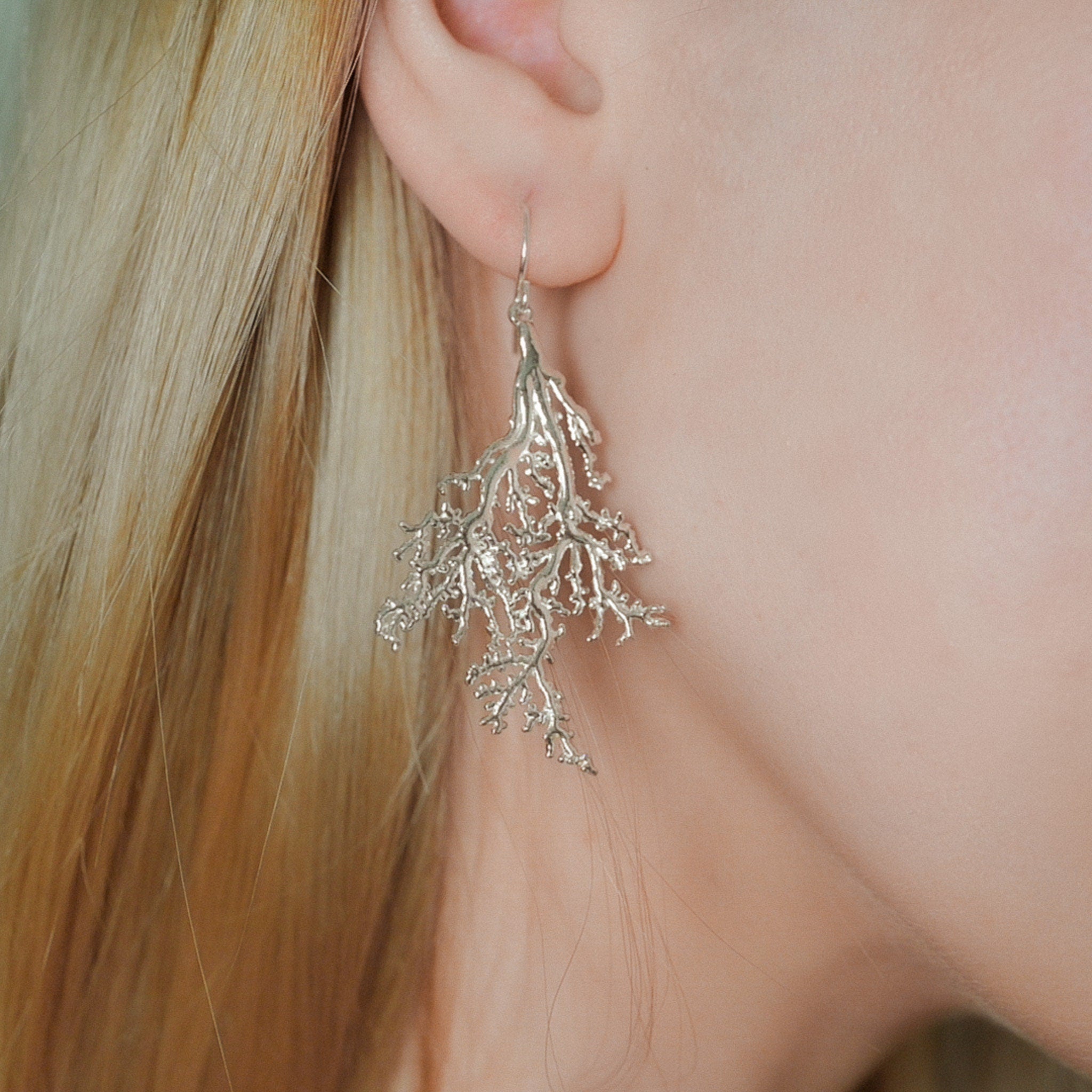 Ocean Coral Earrings