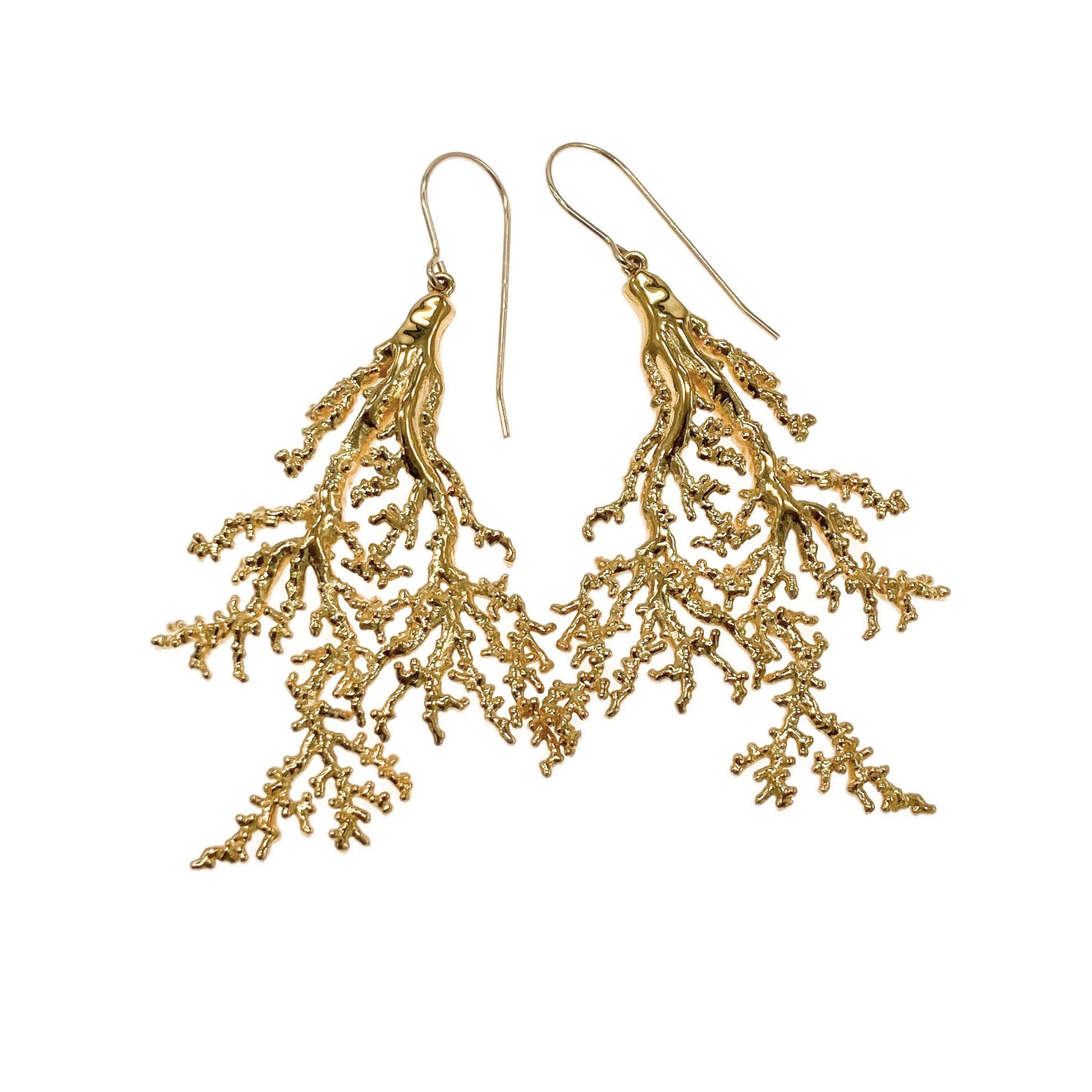 Coral Earrings