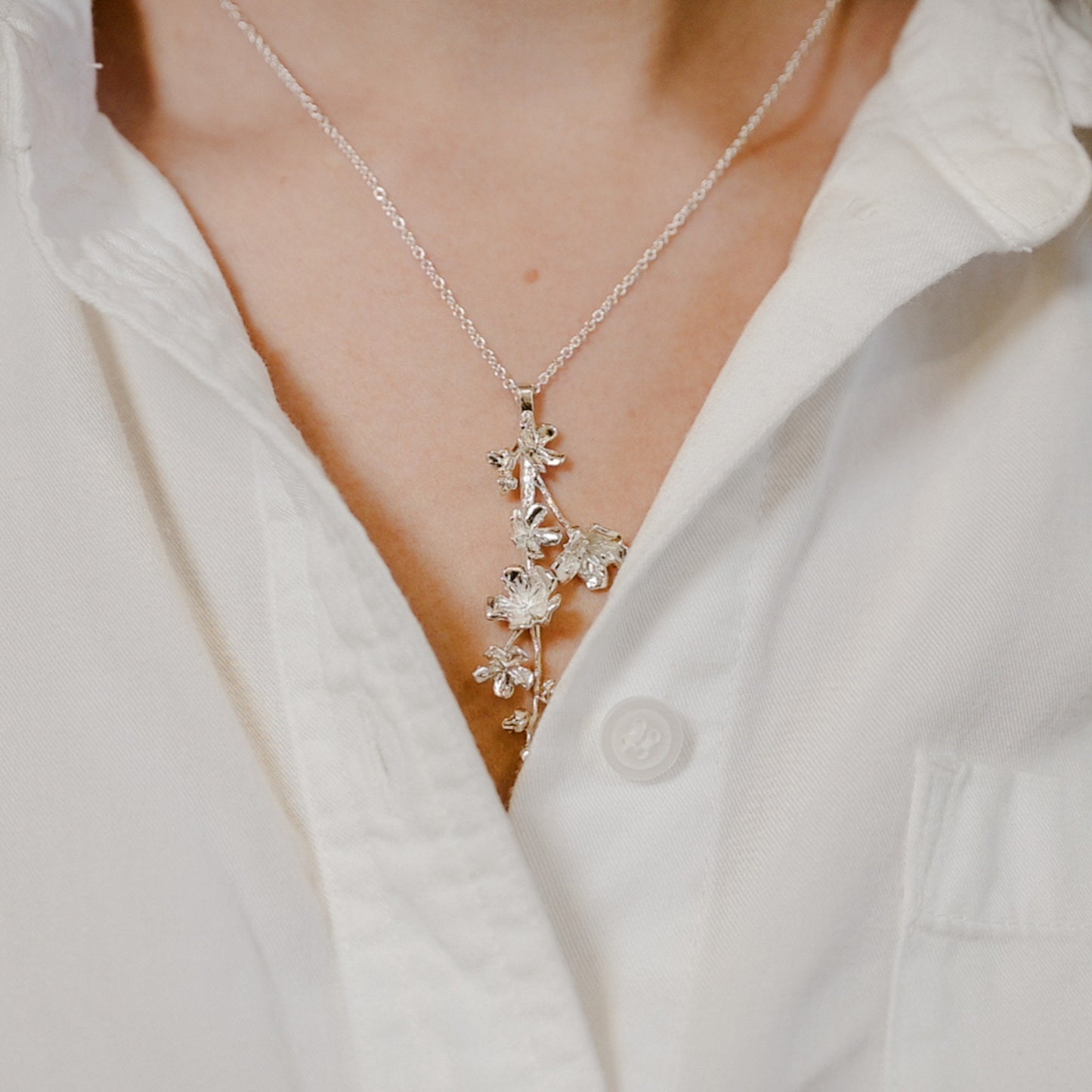 Cherry blossom Necklace