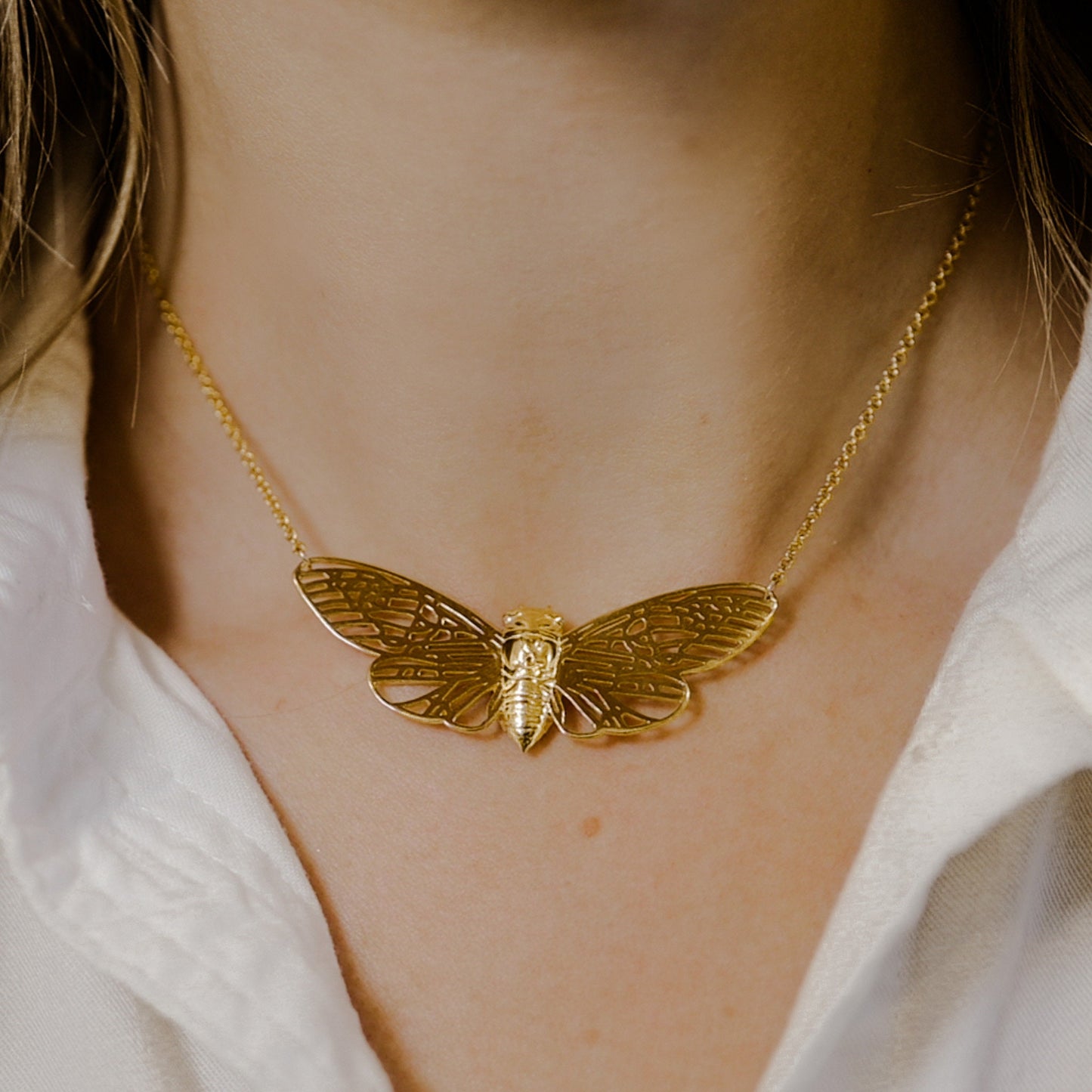 Cicada Necklace