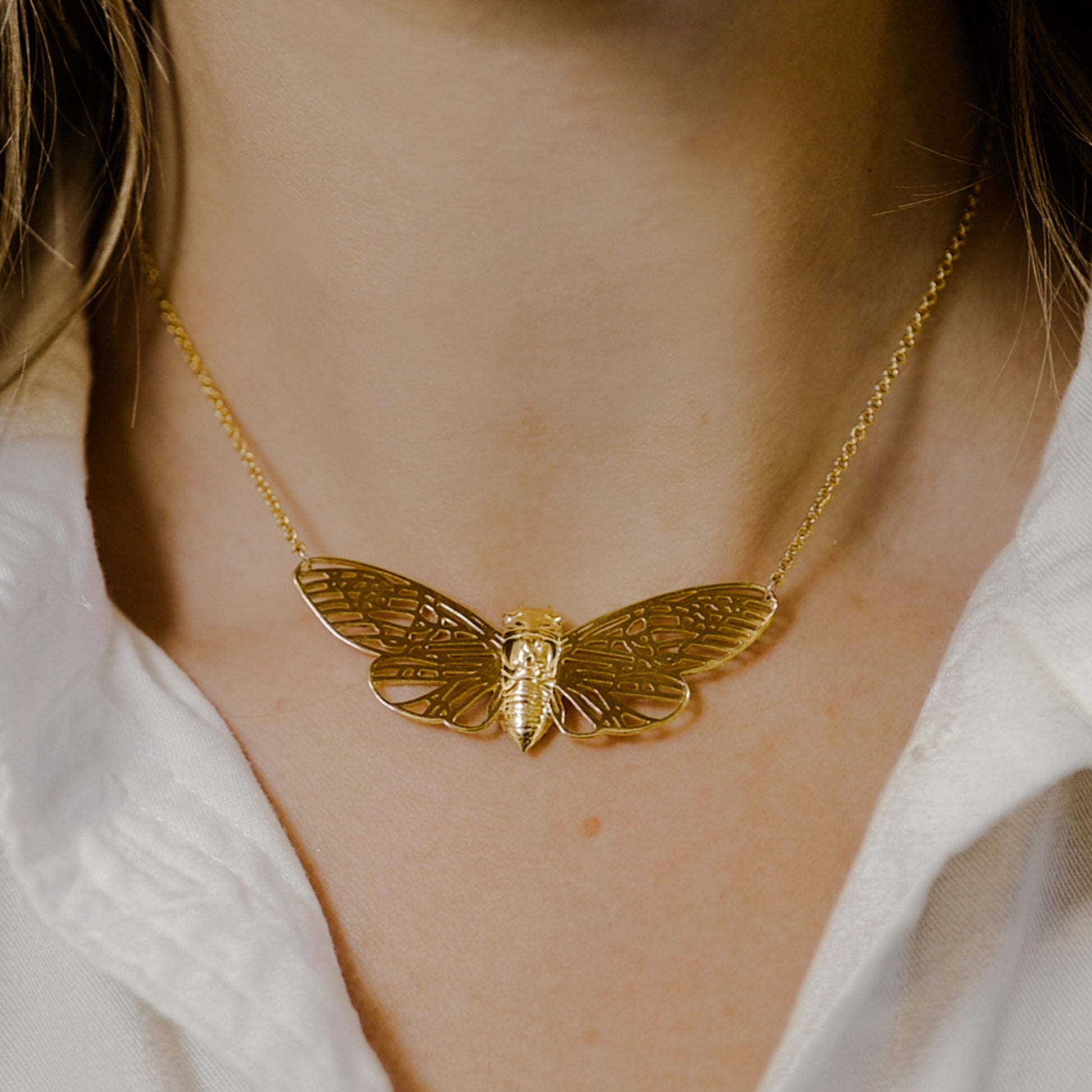 Cicada Necklace