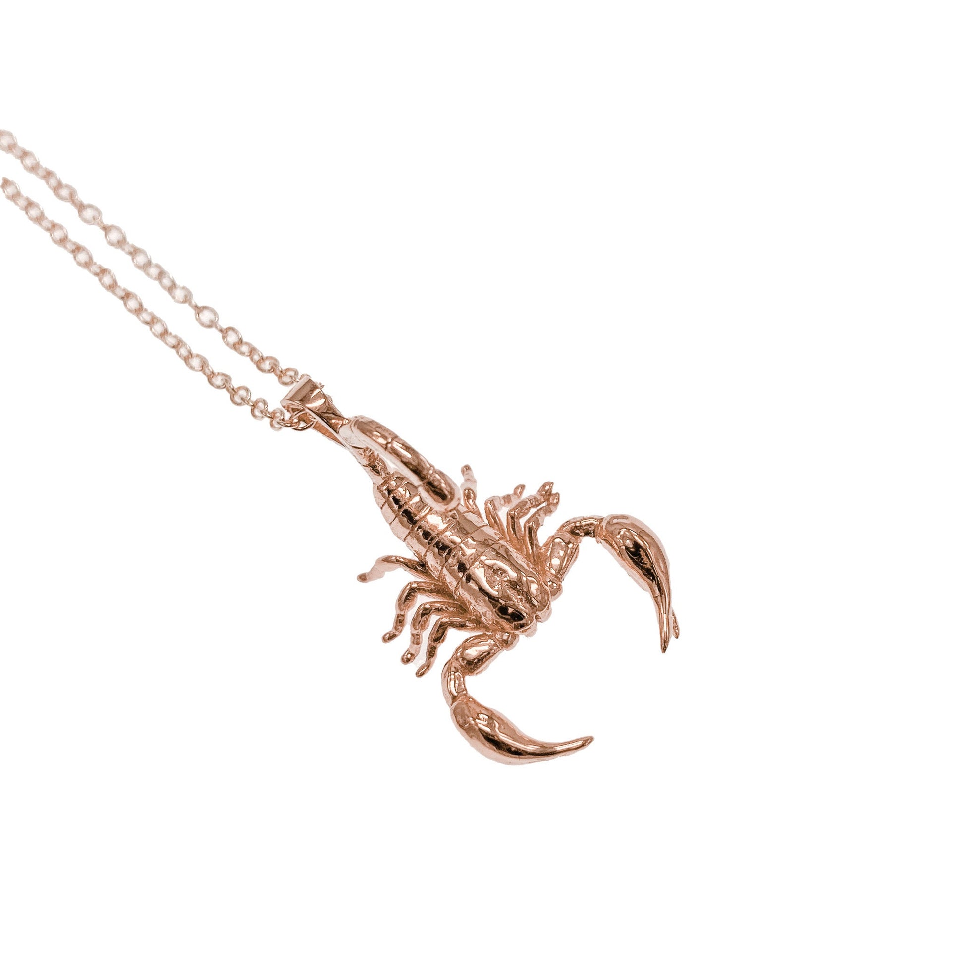 Scorpion Pendant Only: 14k Gold Plate, Sterling Silver, Vermeil