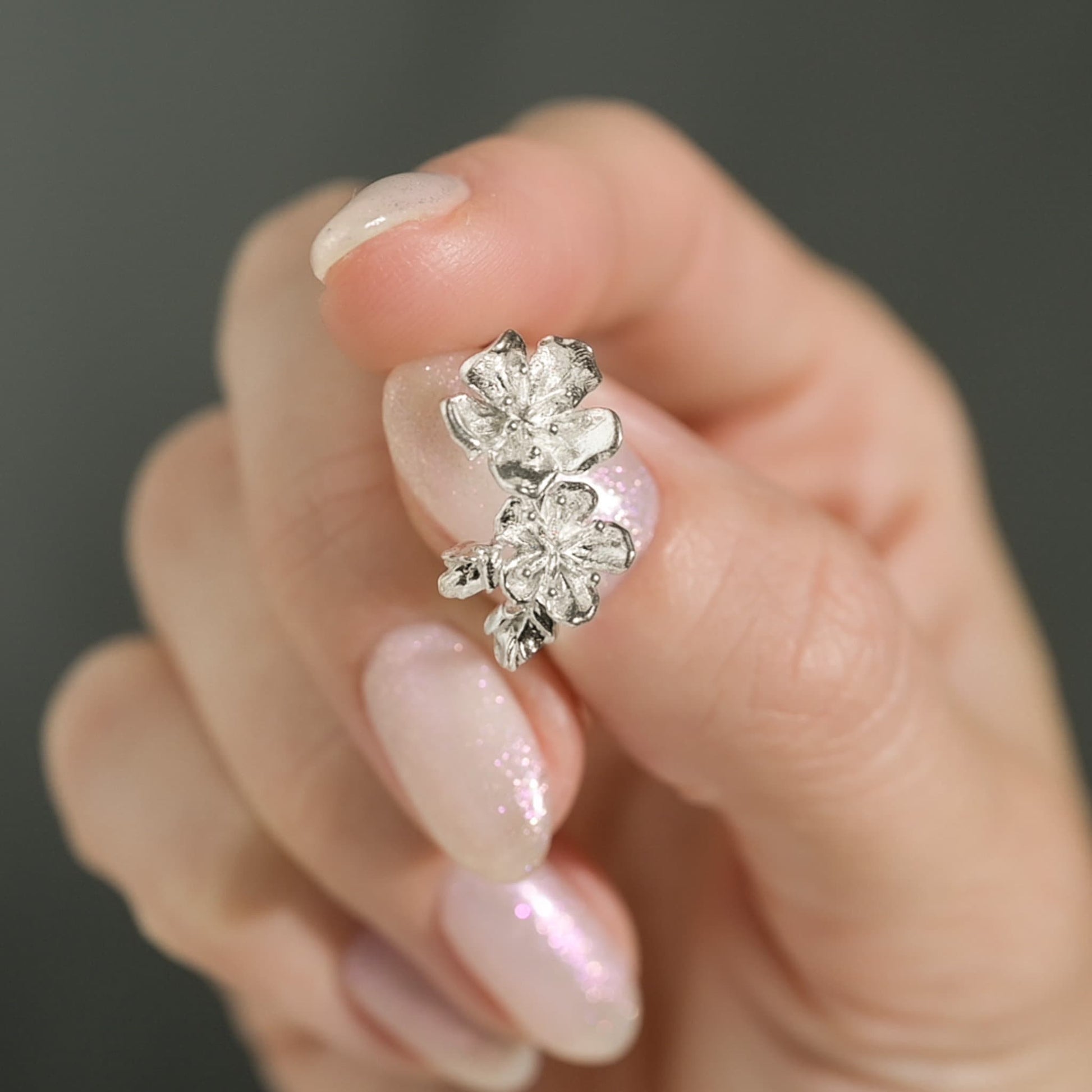 Cherry Blossom Flower Ring