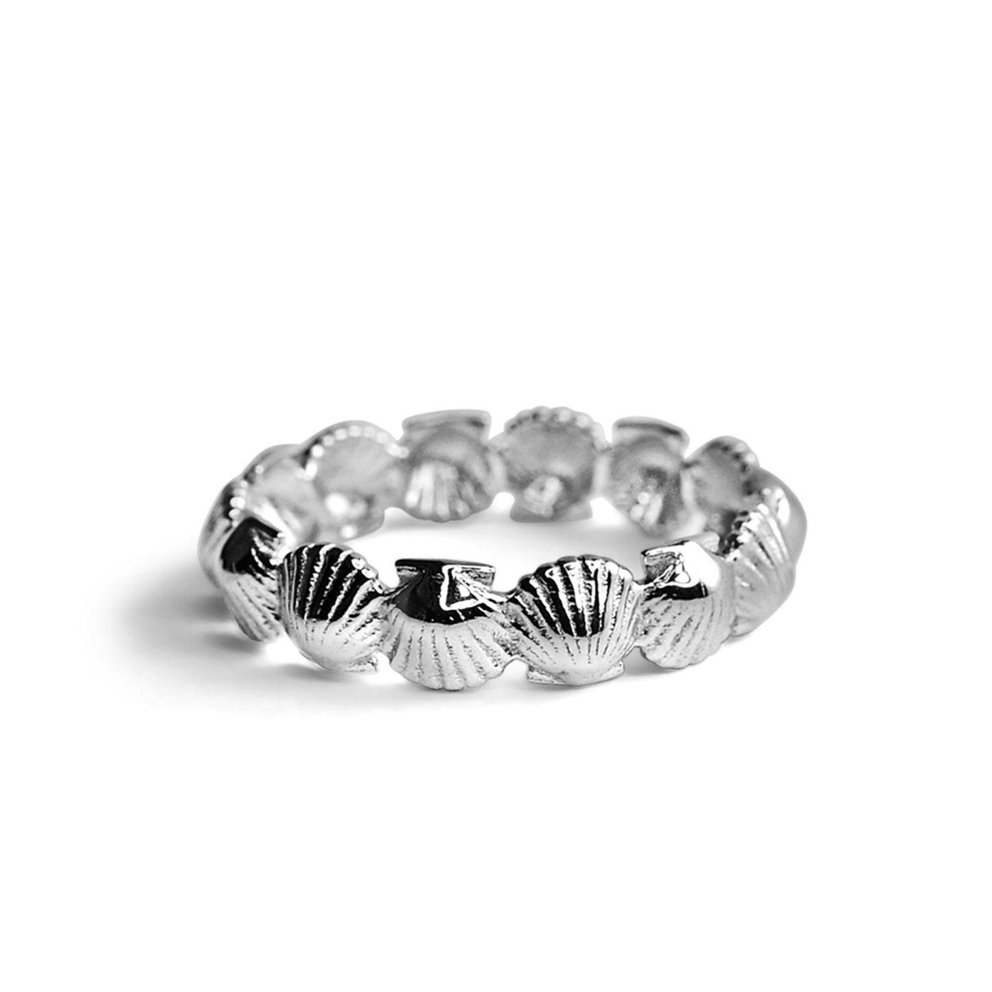 Dainty Seashell Ring