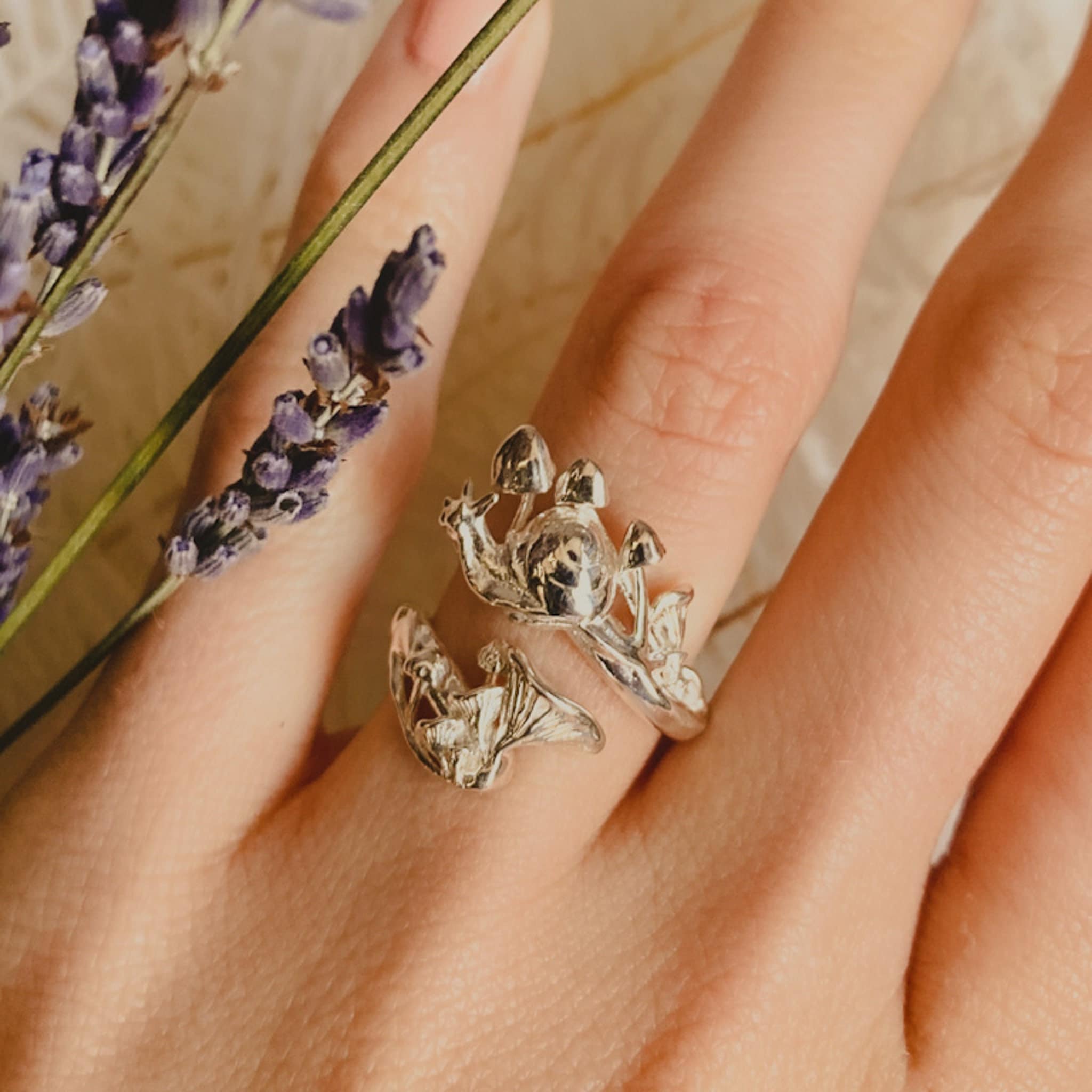 Enchanted Forest Mushroom Ring