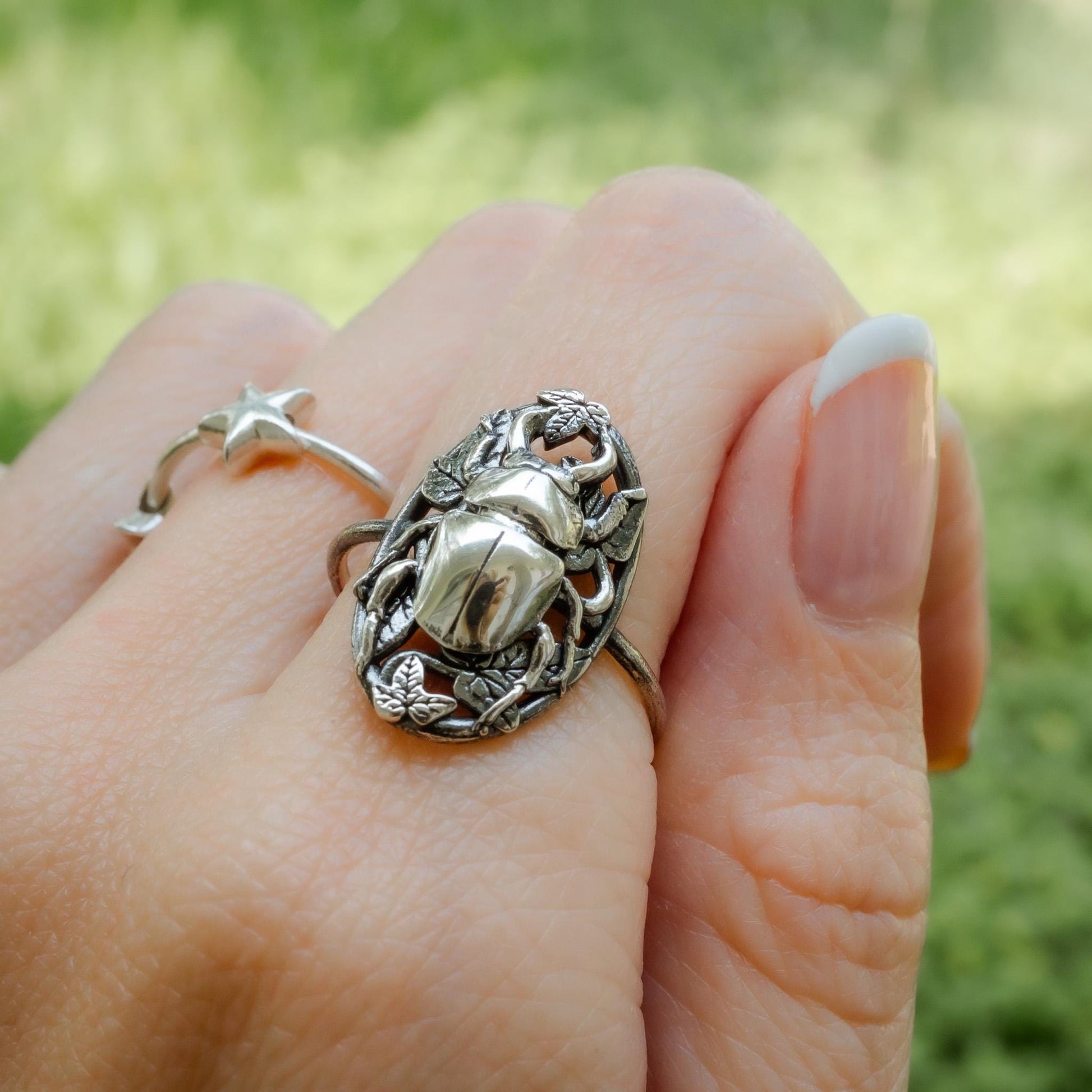 Stag Beetle Ring