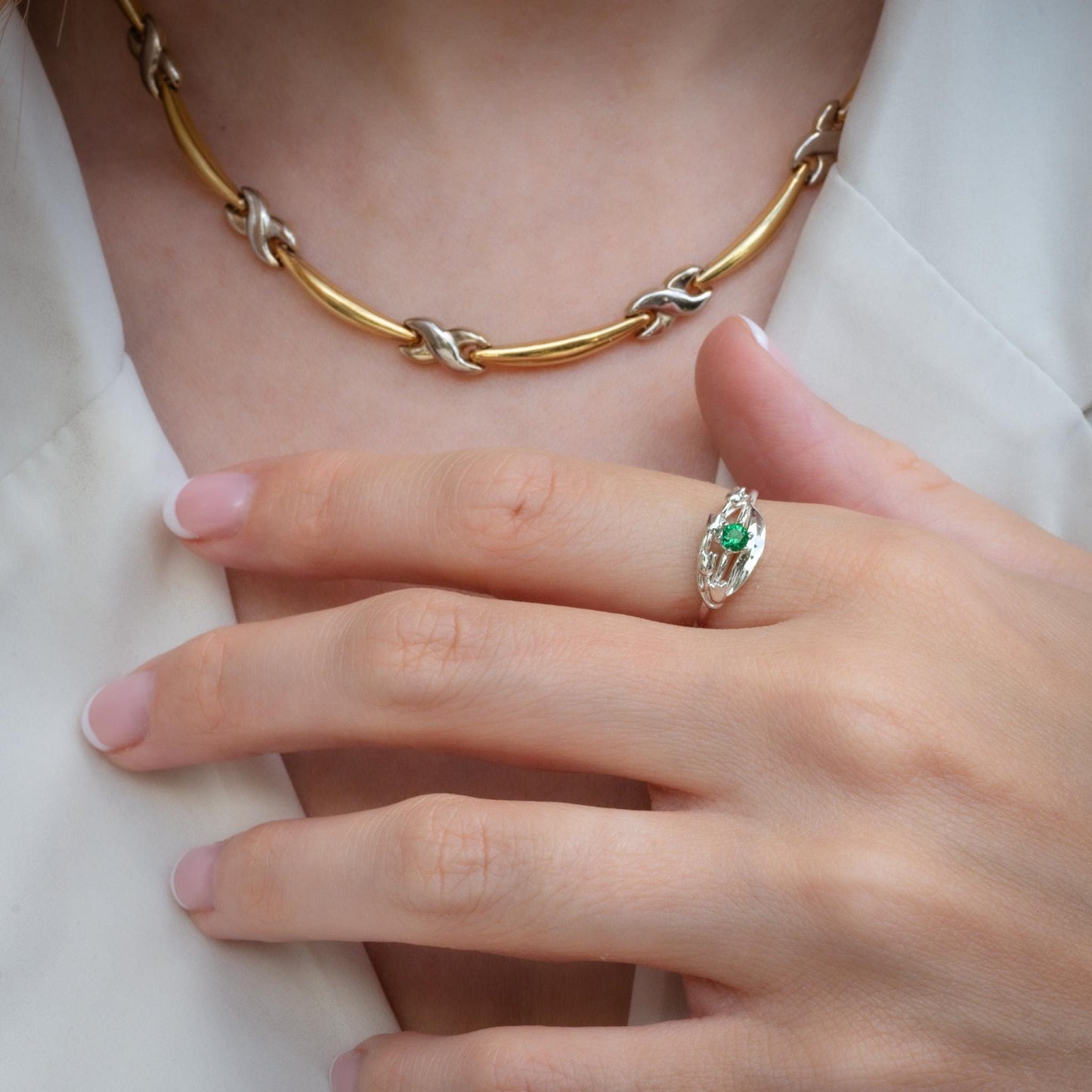 Lily of the Valley Ring