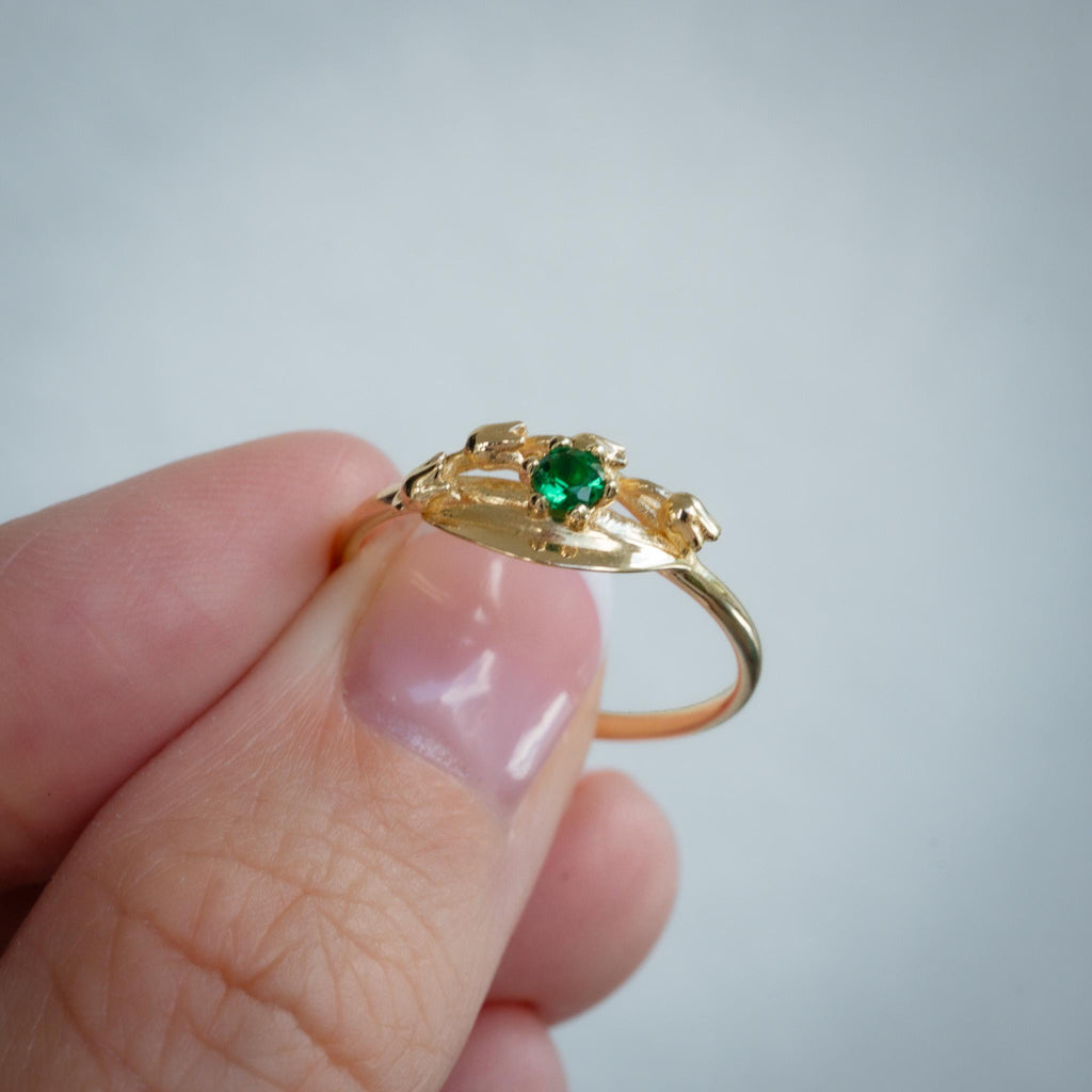 Lily of the Valley Ring