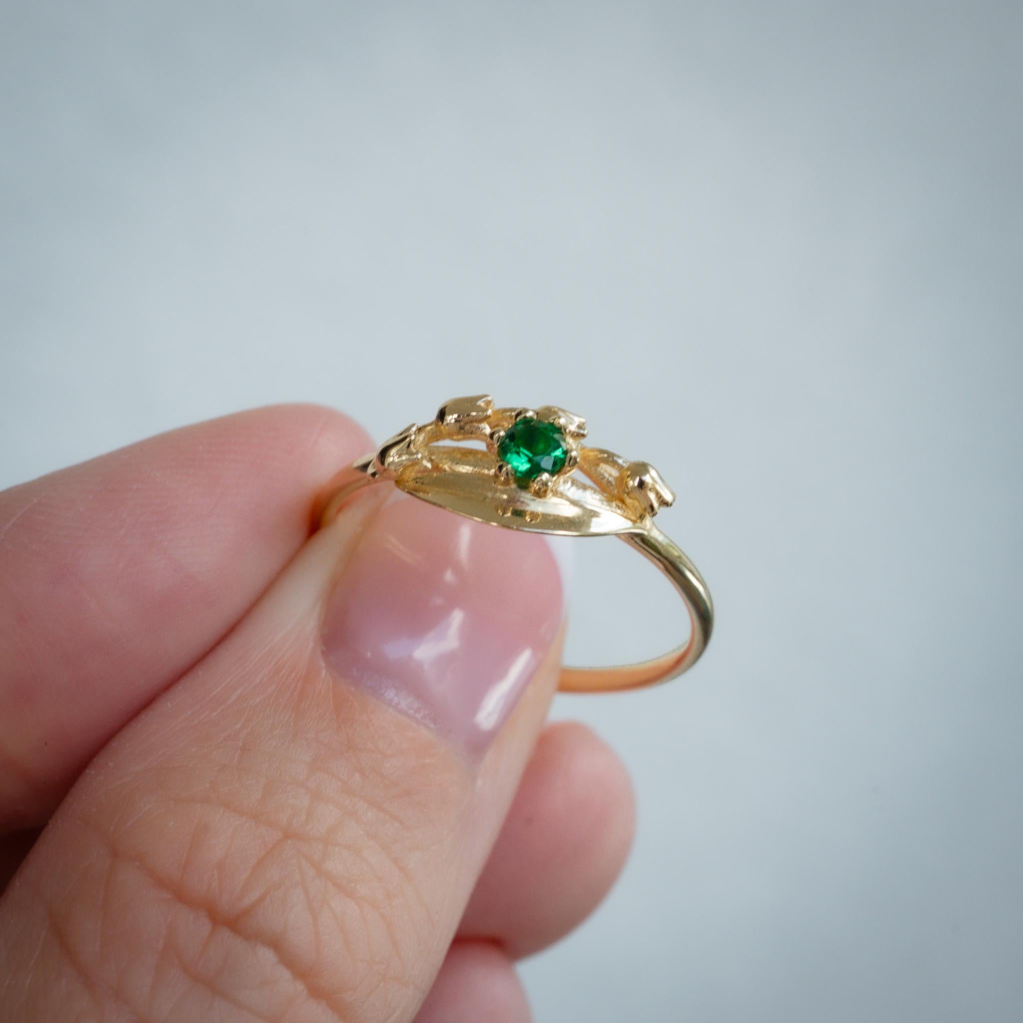 Lily of the Valley Ring