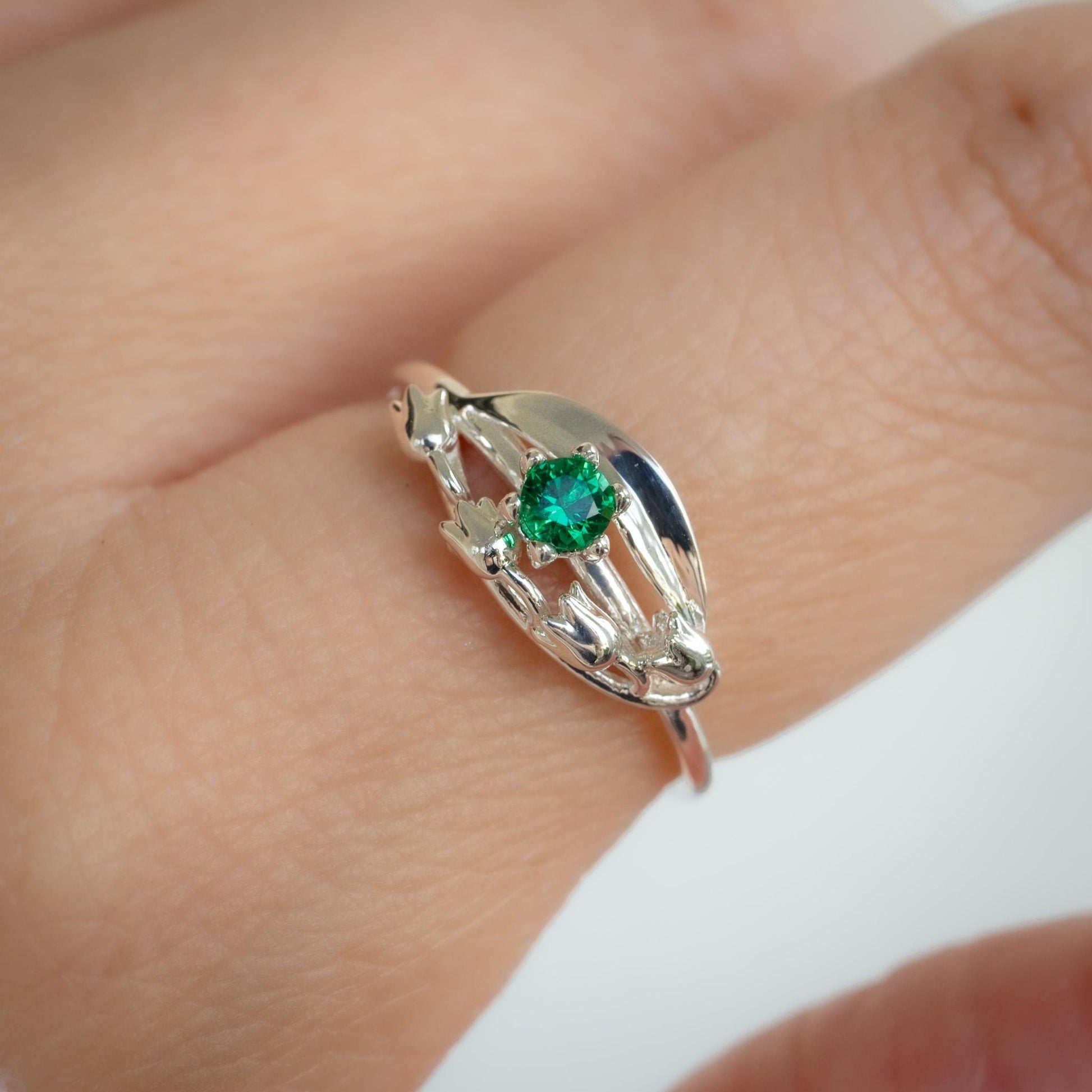 Lily of the Valley Ring