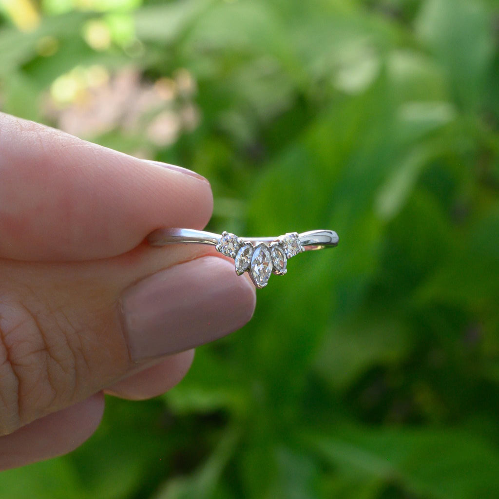 Diamond tiara ring size 7