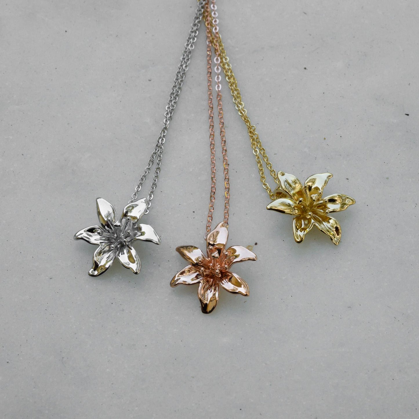 Lily Pendant Necklace