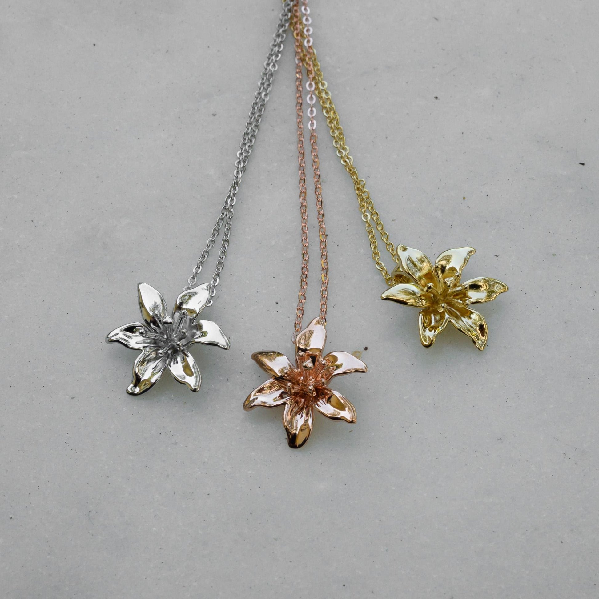 Lily Pendant Necklace