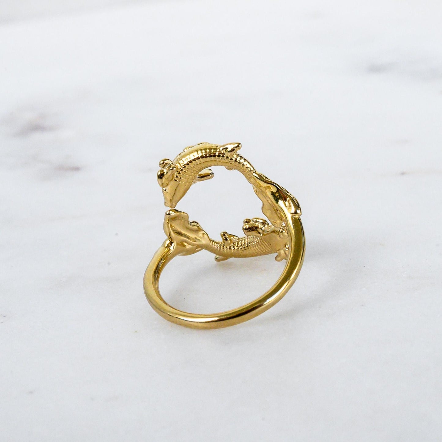 Pisces Koi Ring: 925 Silver Zodiac Astrology Ring