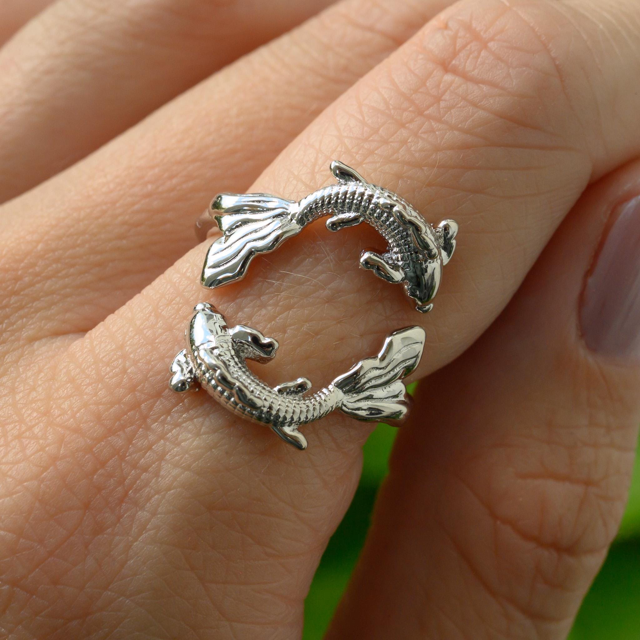 Pisces Koi Ring: