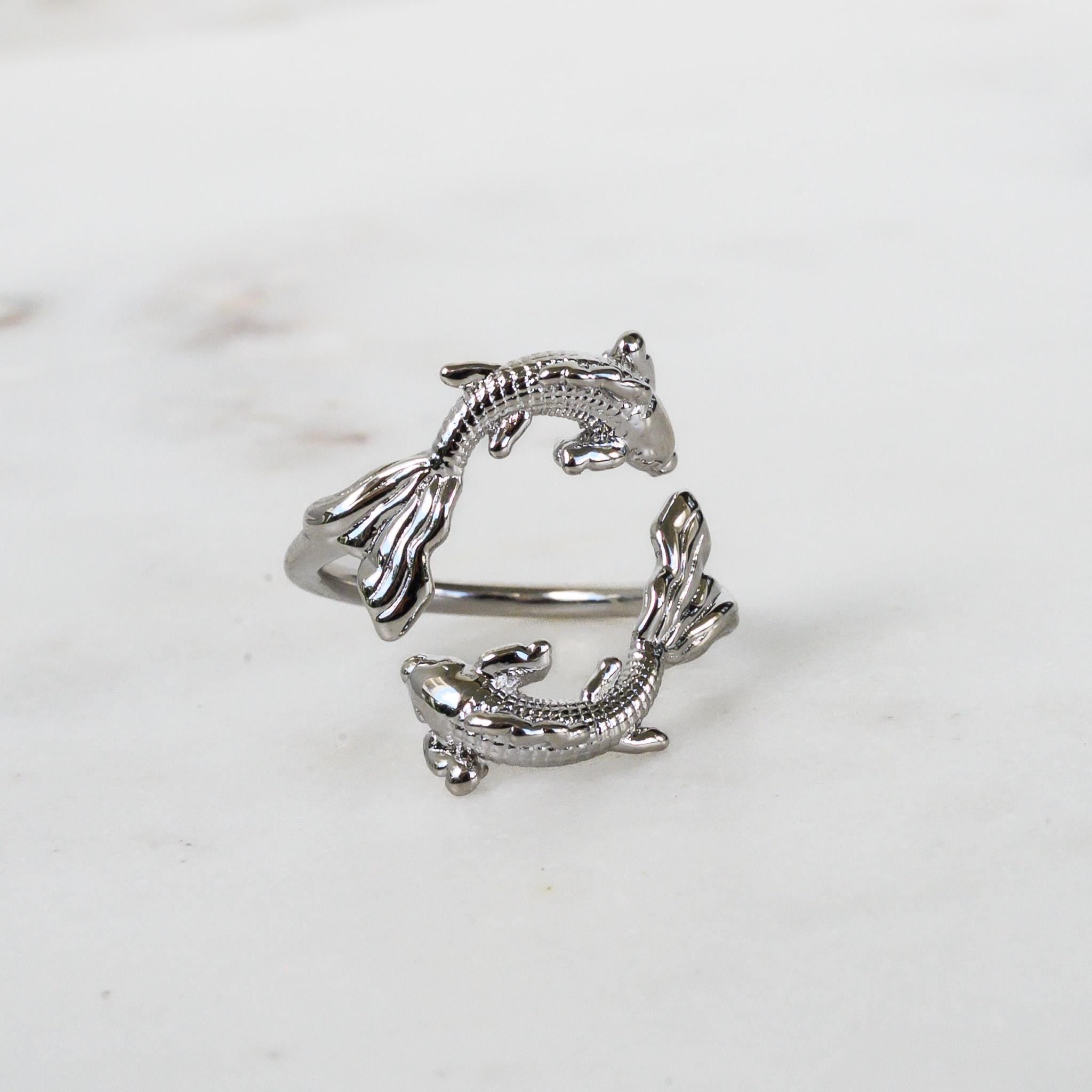 Pisces Koi Ring:
