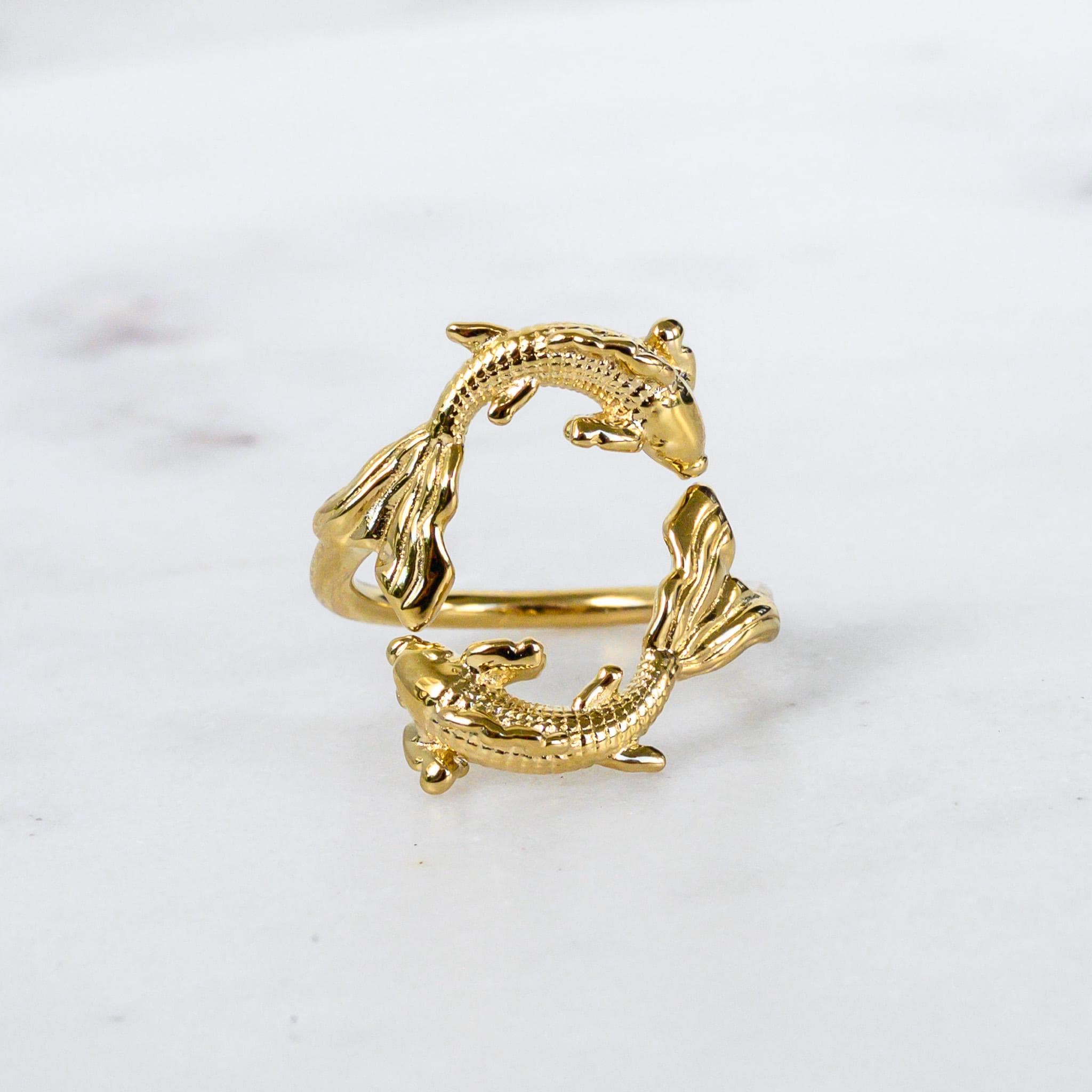 Pisces Koi Ring: