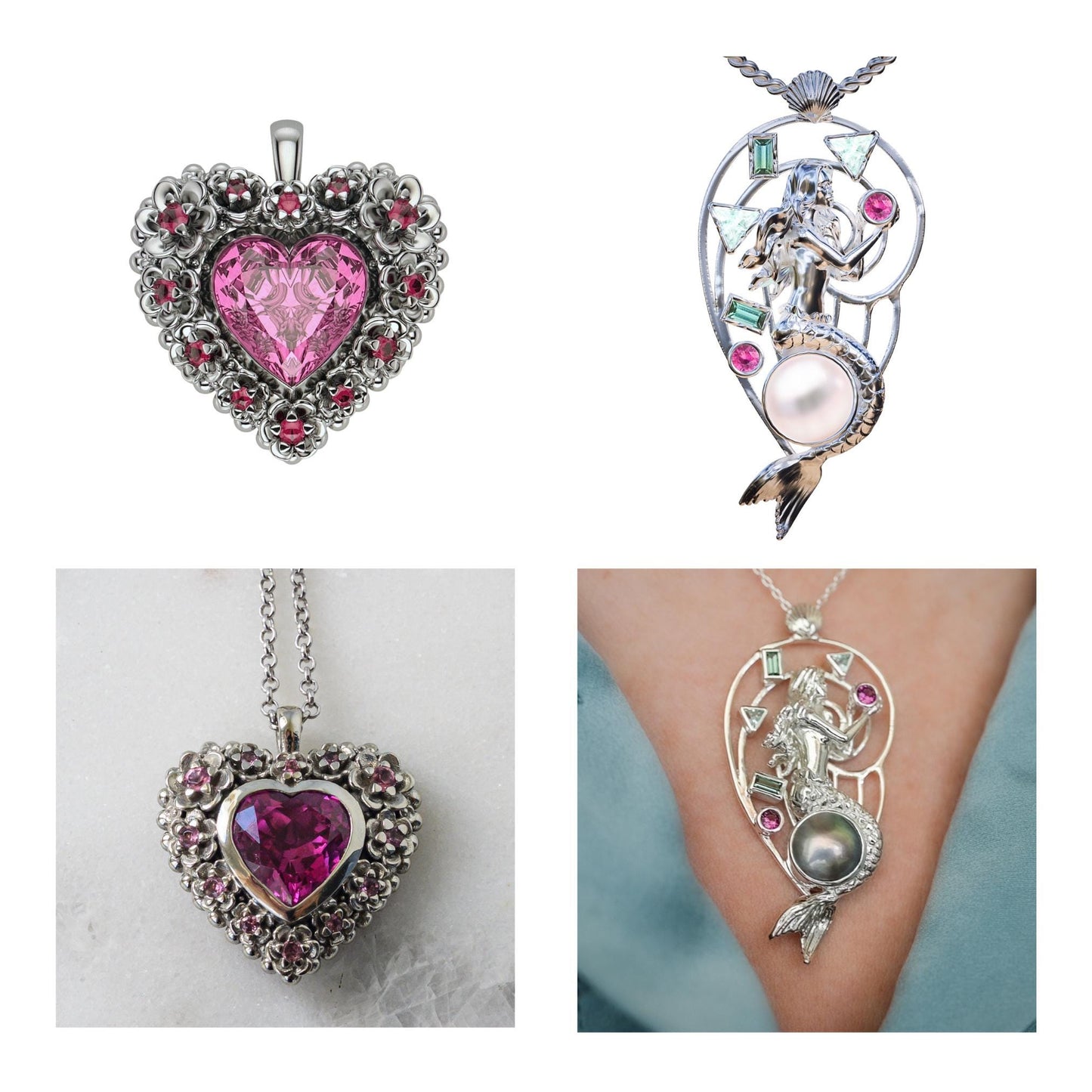 Design your own Jewelry 3D printed jewelry