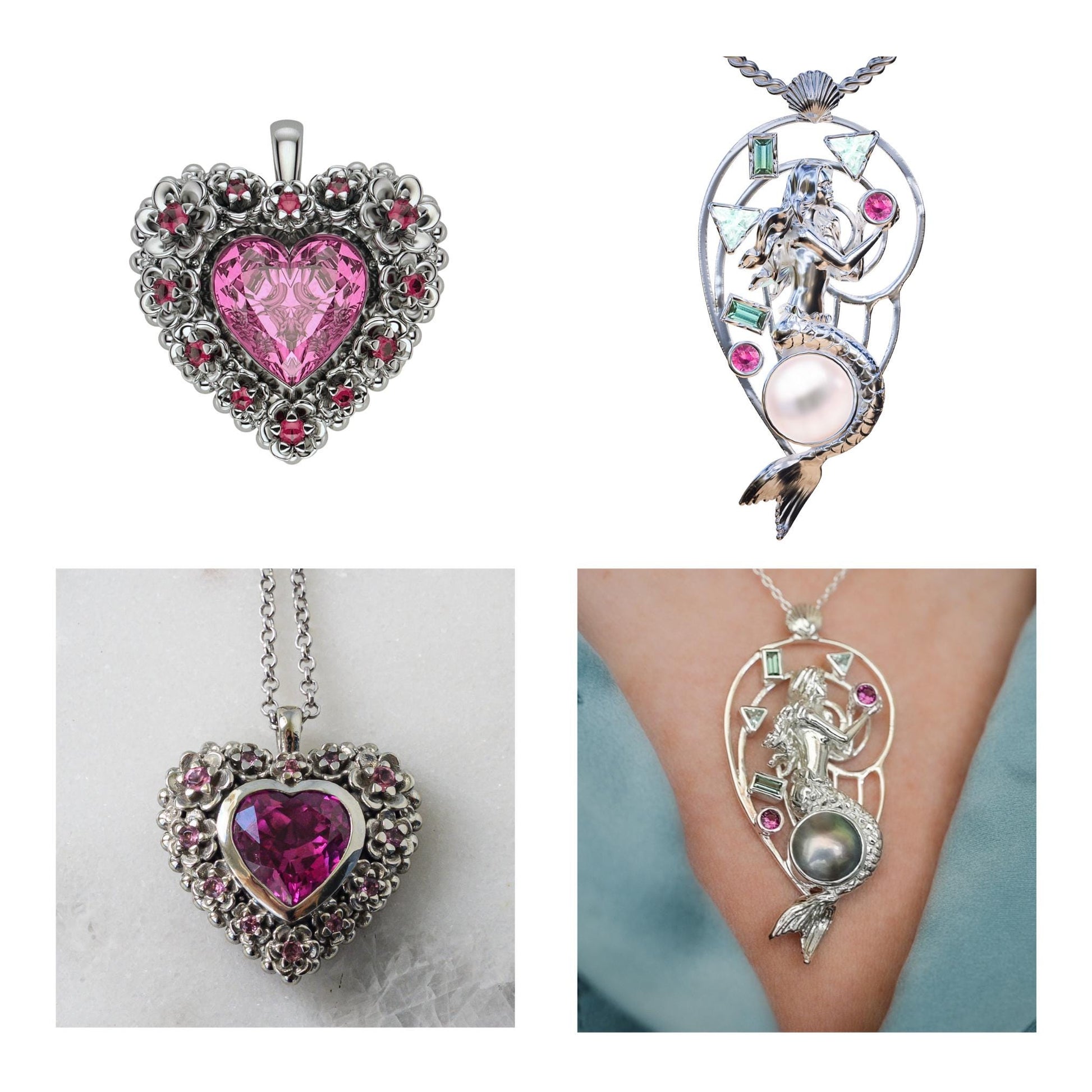 Design your own Jewelry 3D printed jewelry