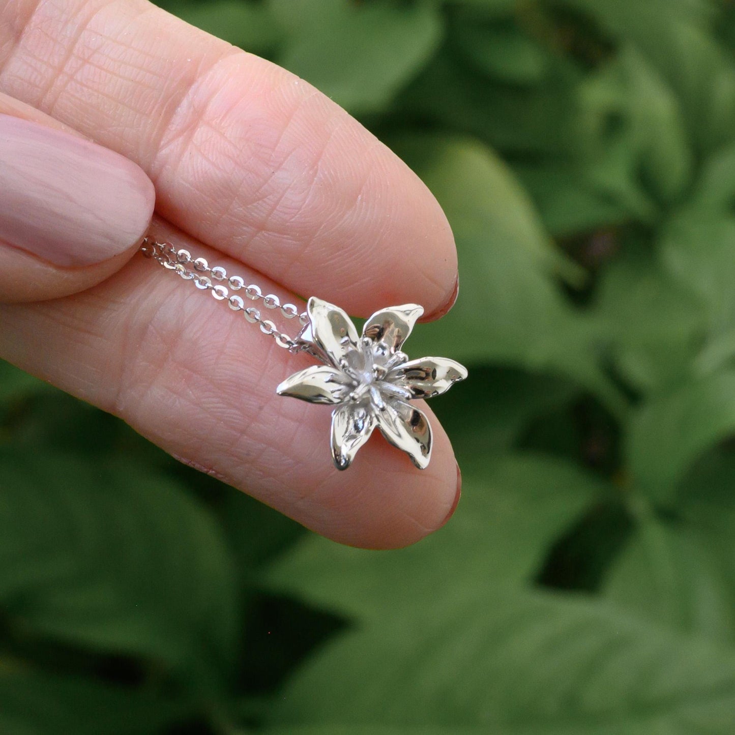 Lily Pendant Necklace