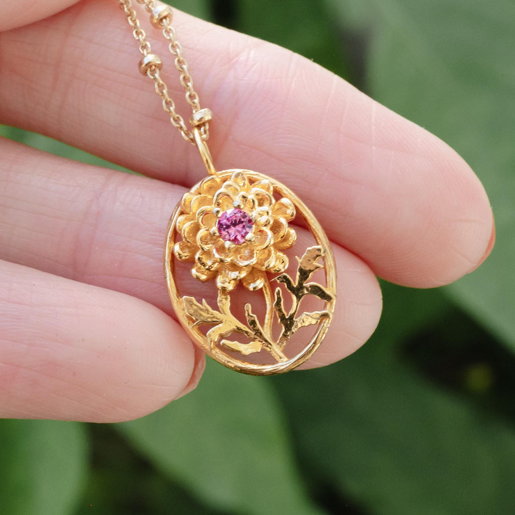 Marigold Flower Necklace