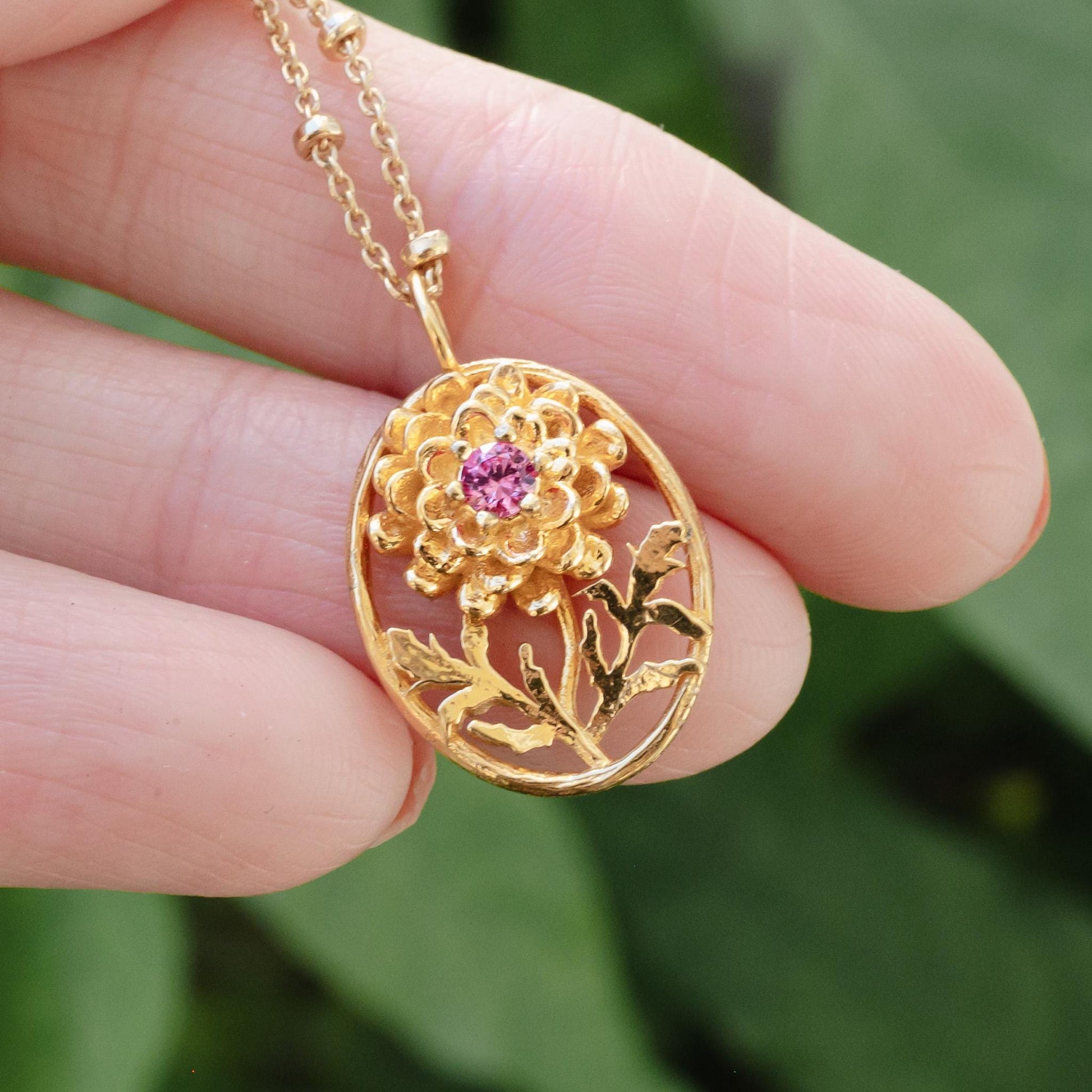 Marigold Flower Necklace