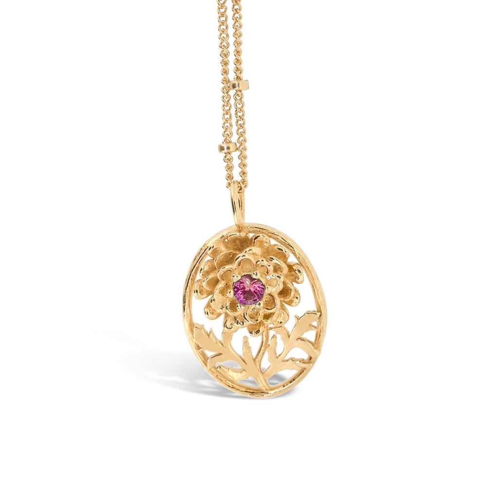 Marigold Flower Necklace