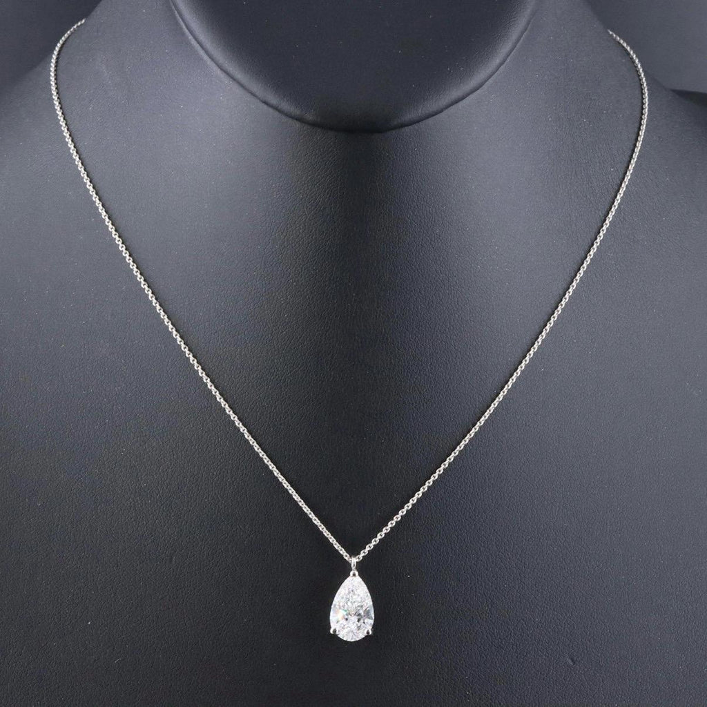 Pear Diamond Necklace