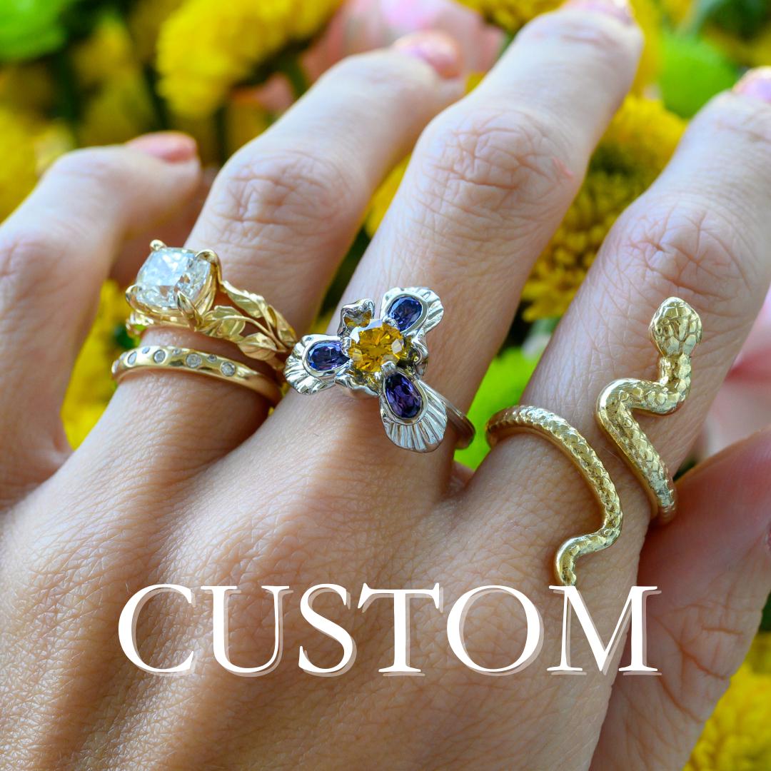 Design your own Jewelry 3D printed jewelry