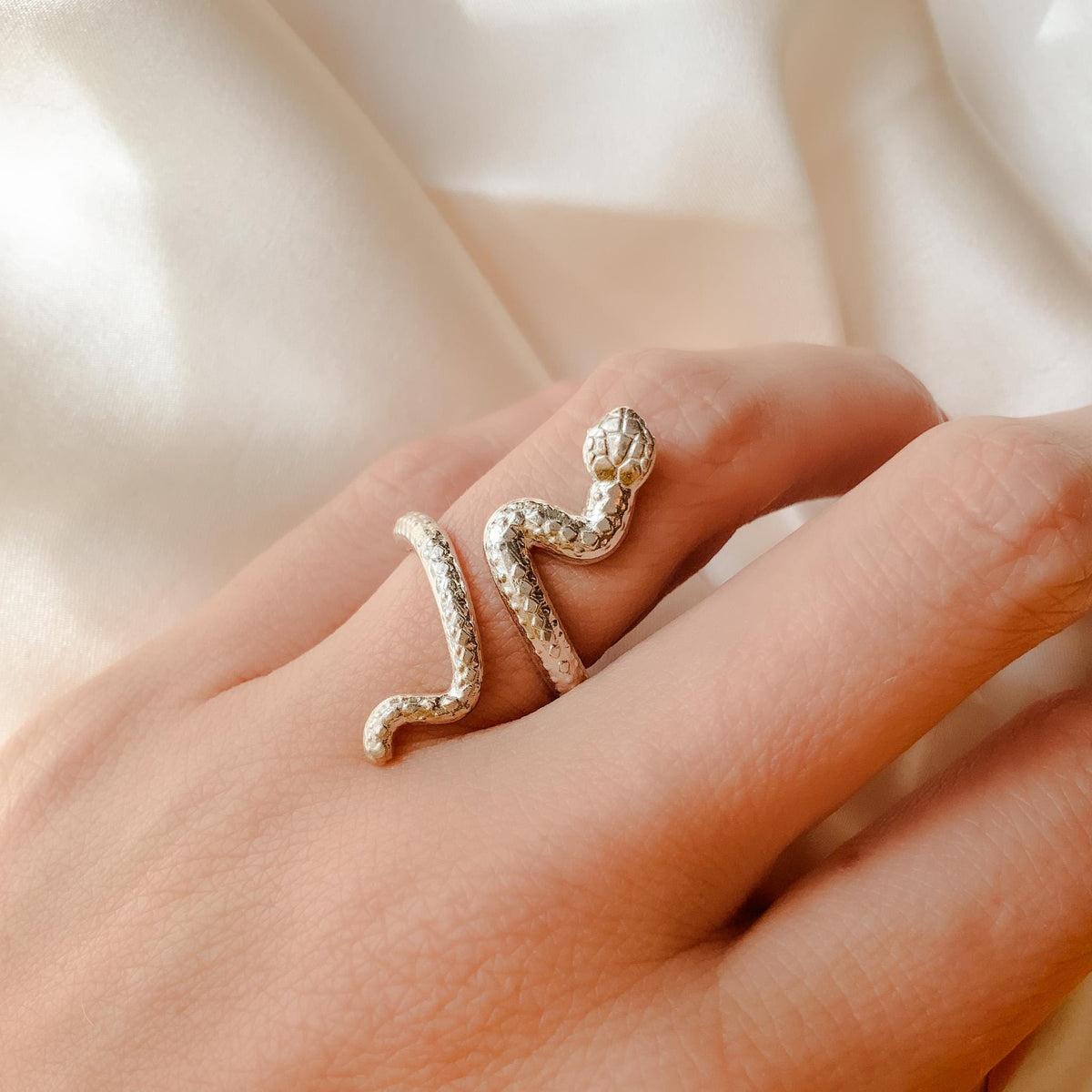 Share Spirit】初期 Snake Ring Free Size Shop Adjustable Snake Ring 