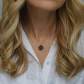 Dahlia Flower Necklace
