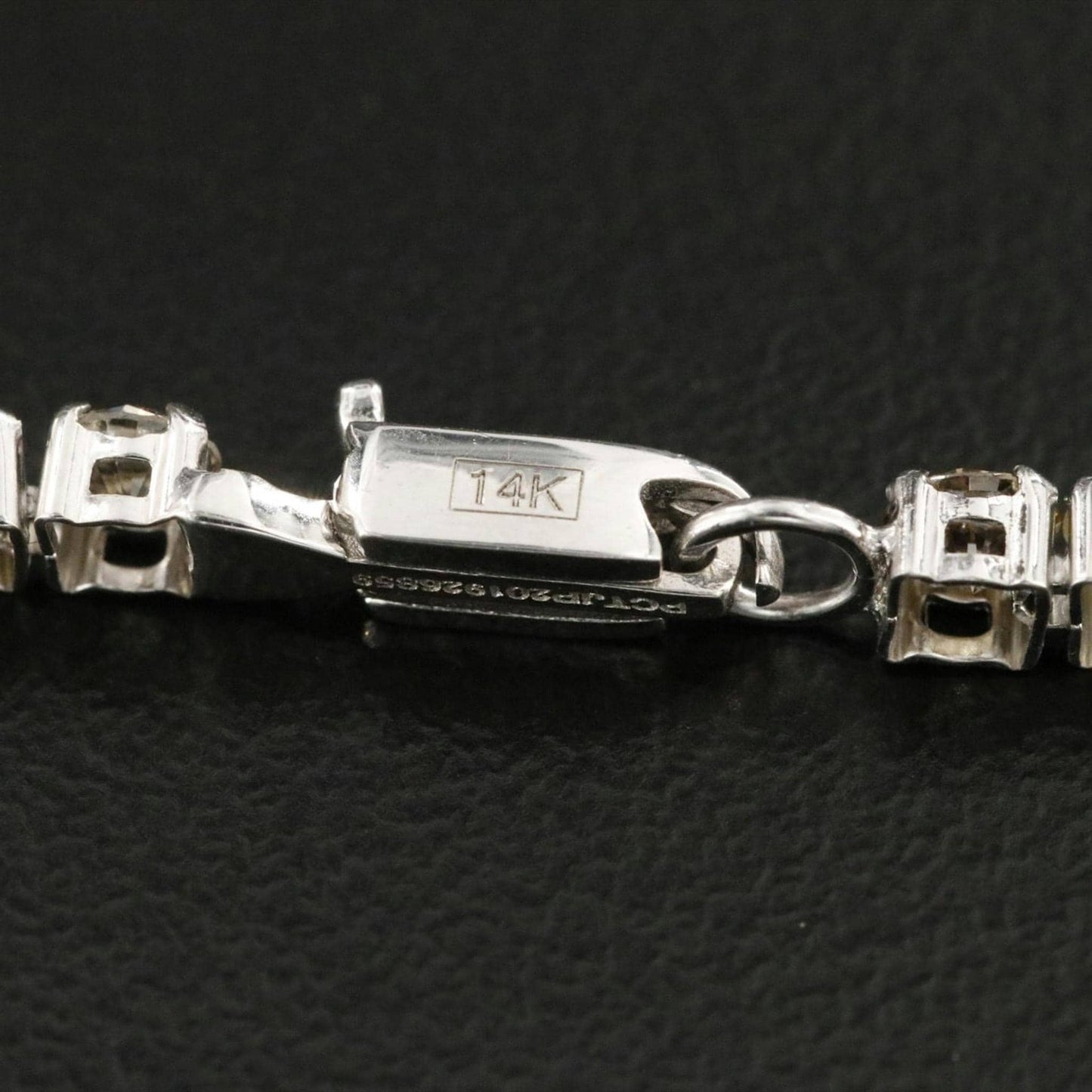 14K White Gold Natural Fancy Color Diamond Tennis Bracelet 5CTW (IGI Report)