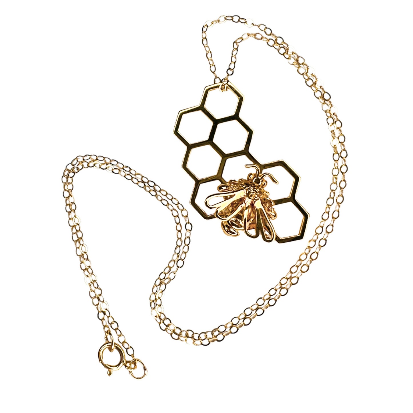 Bee Pendant Necklace