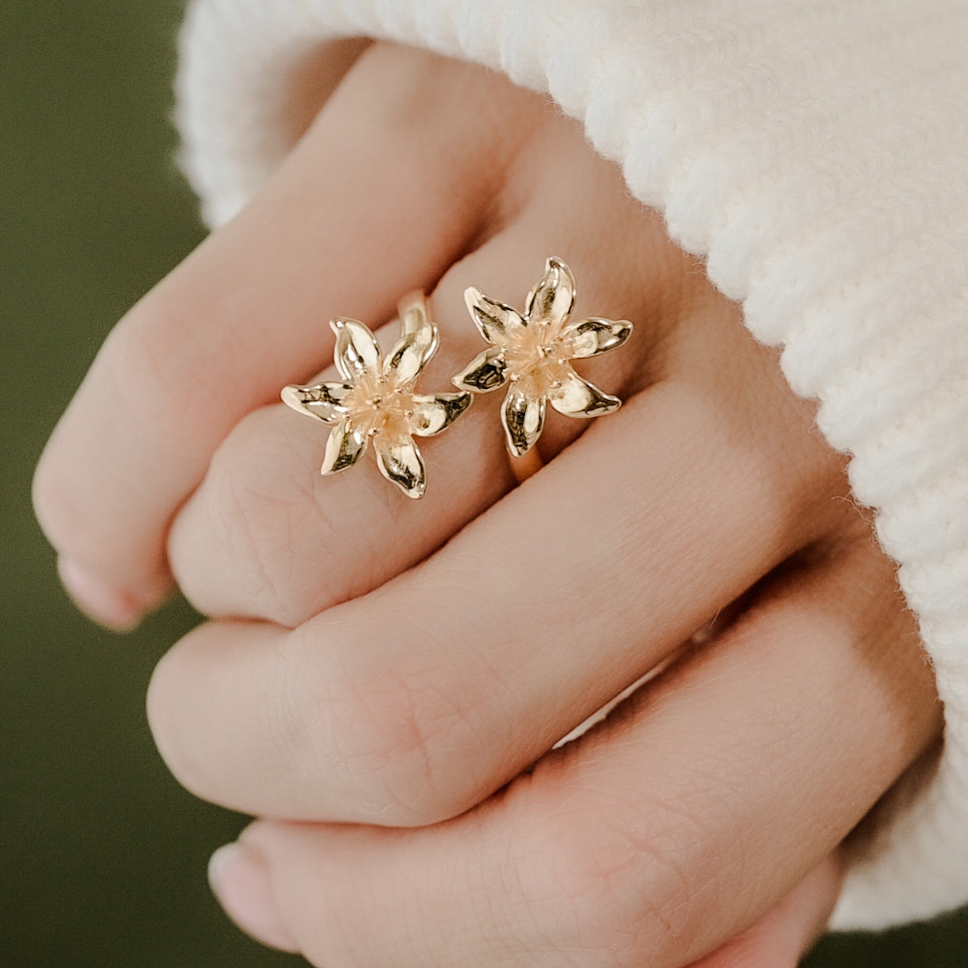 Lily Flower Ring