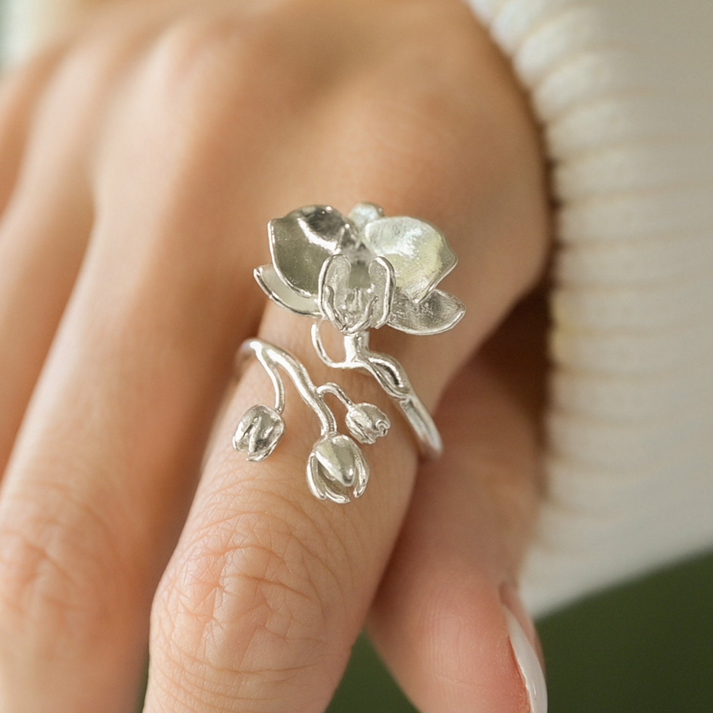 Orchid Blossom Ring