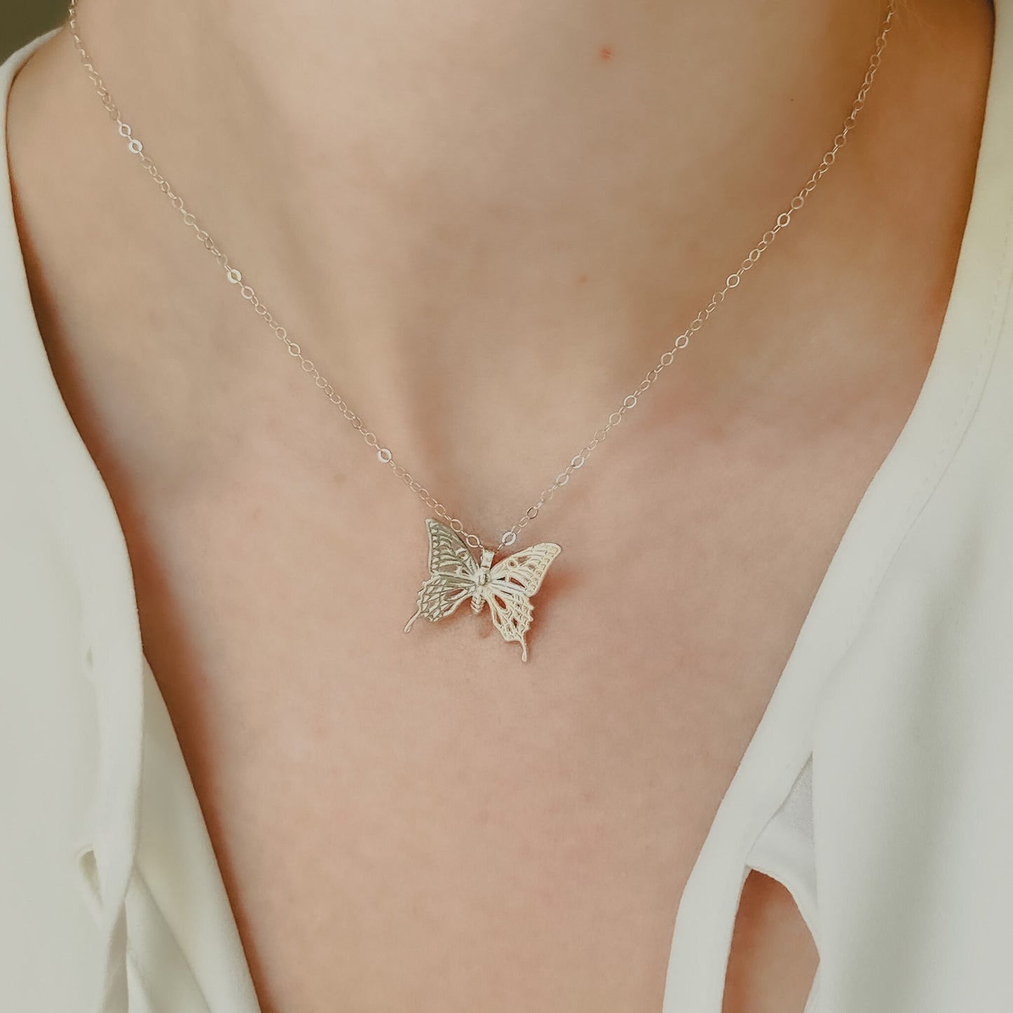 Swallowtail Butterfly Necklace