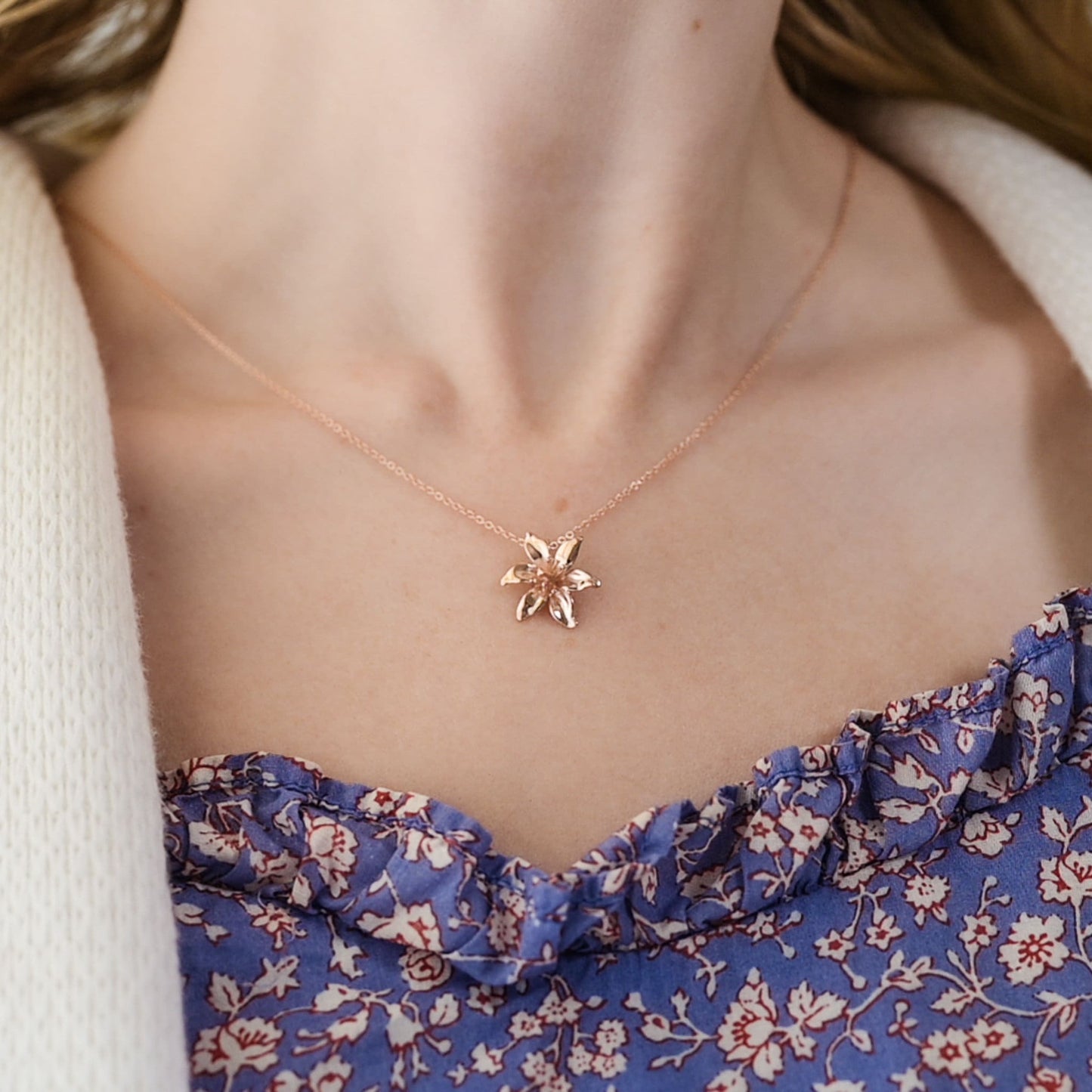 Lily Pendant Necklace