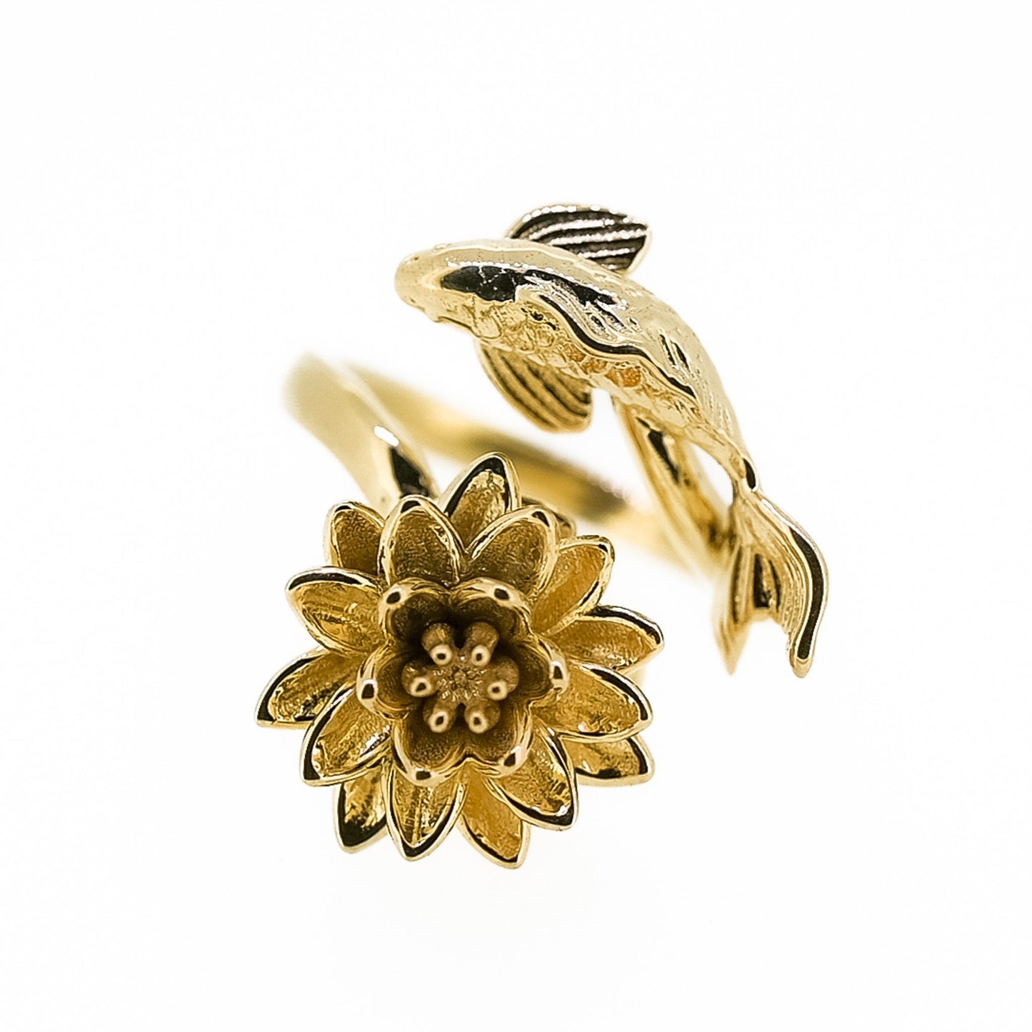 Waterlily and Koi Ring