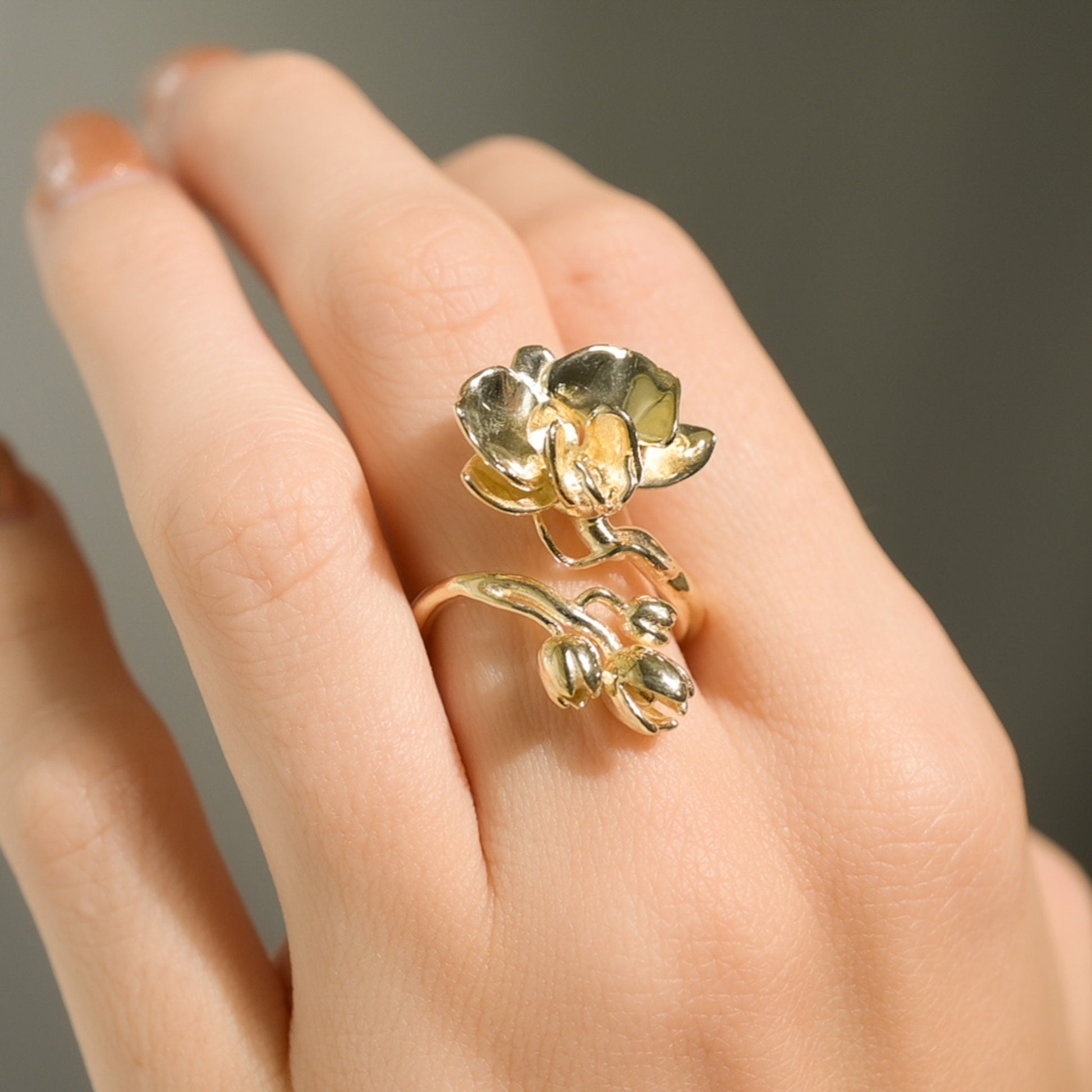 Orchid Blossom Ring